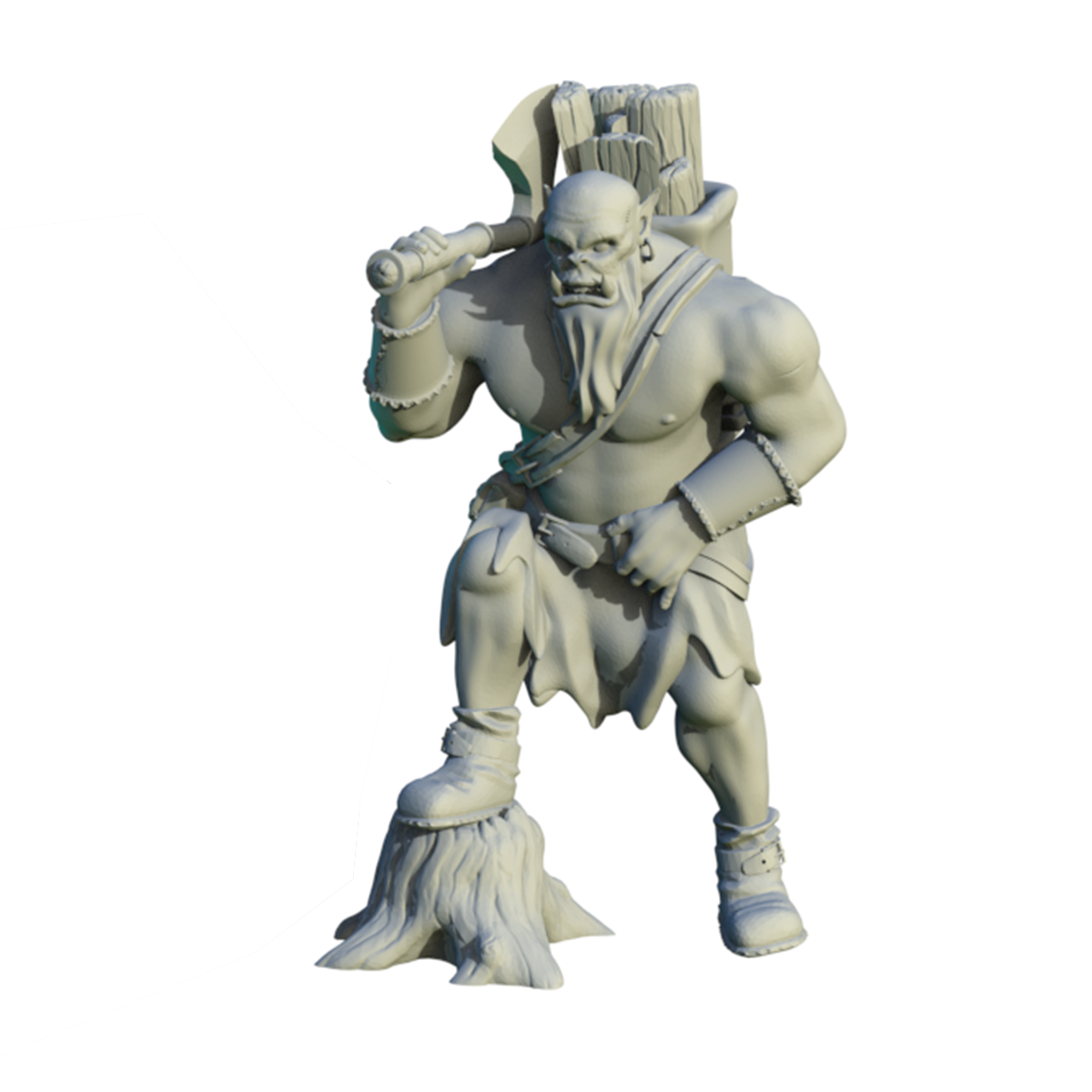 FREE Woodcutter Orc