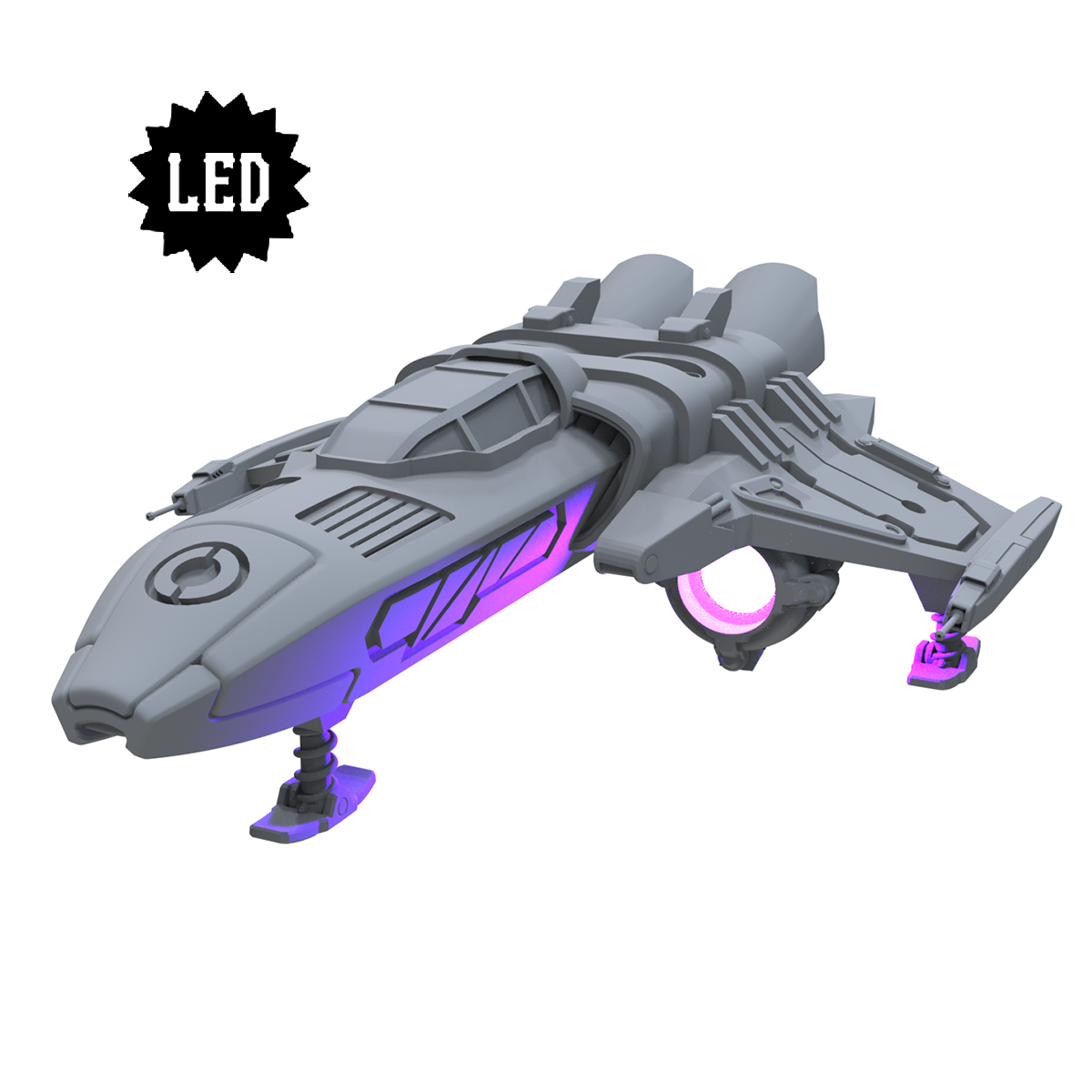 LED Spaceship