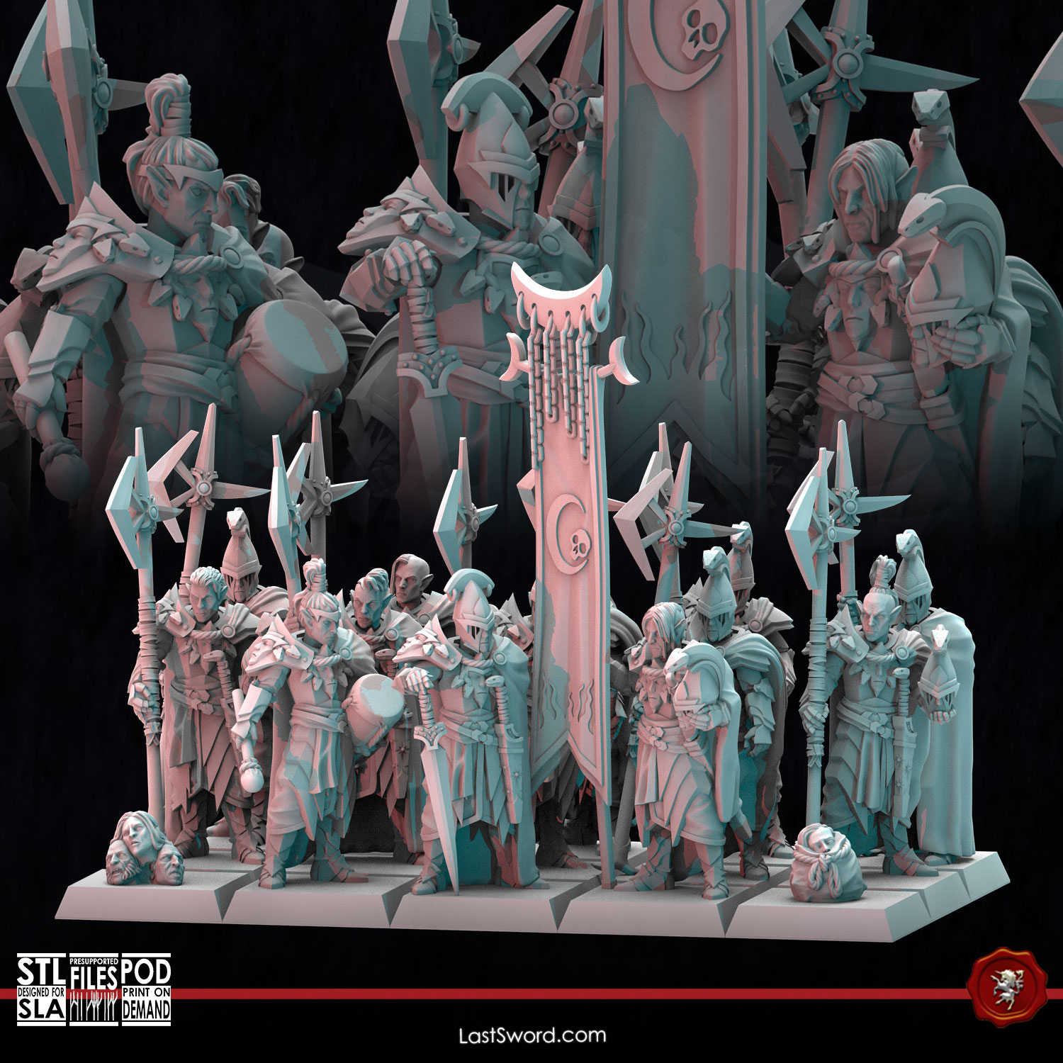 Royal Guard | Pre-Supported | 30mm Fantasy
