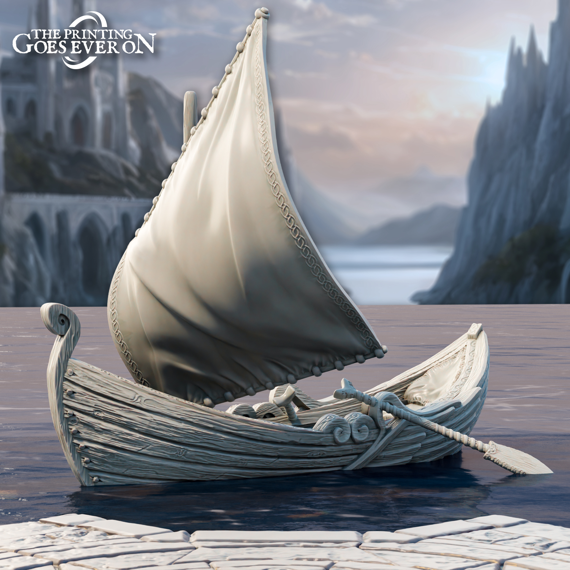 Elven Boat - Presupported and Supportless