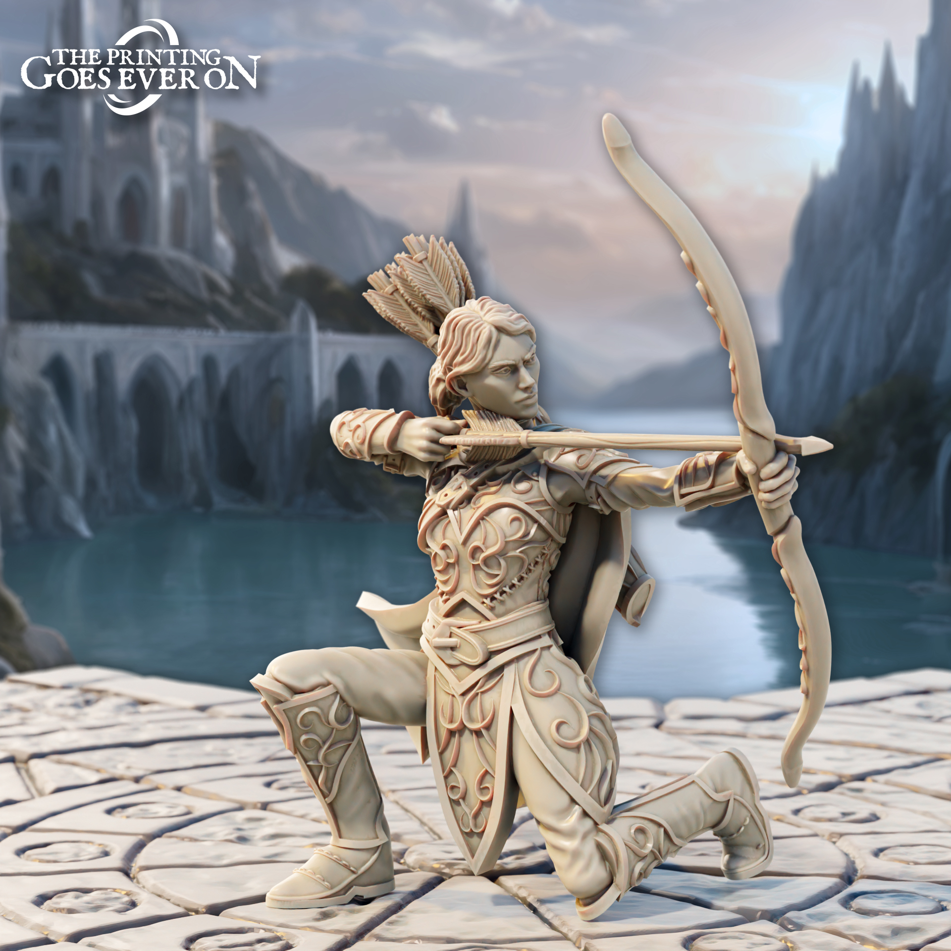Elven Coastal Ranger A - Presupported