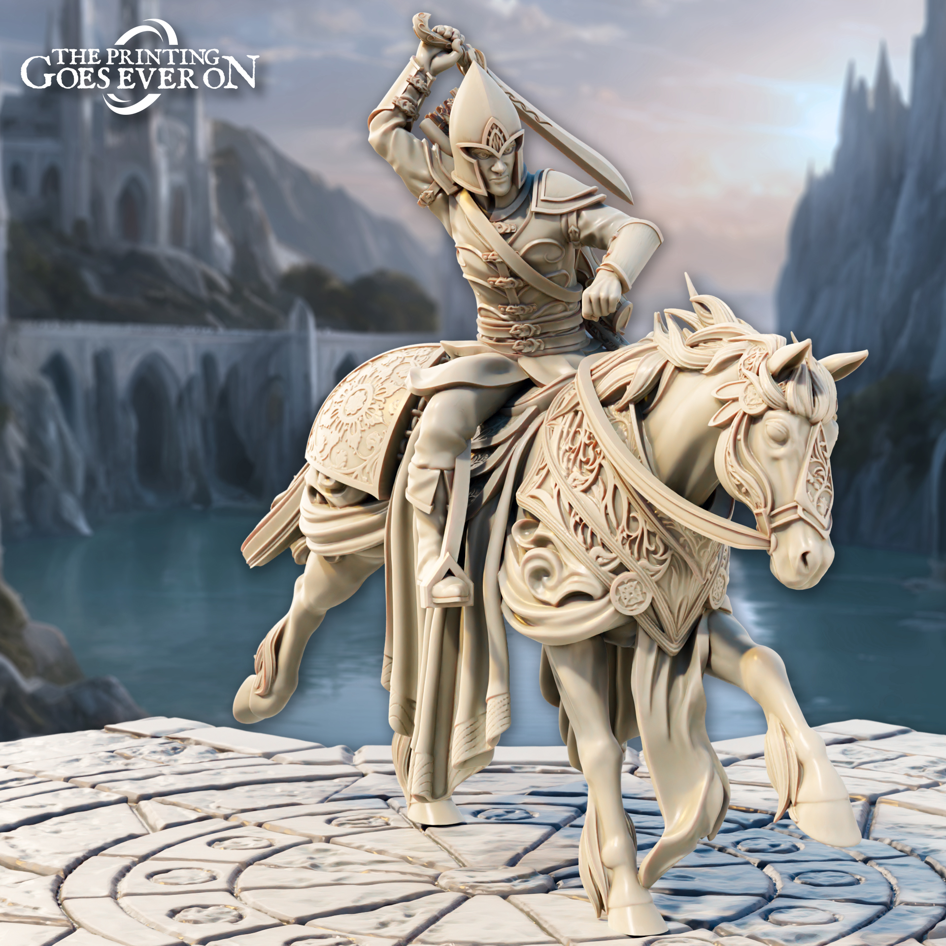 Elven Horse Archer C - Presupported