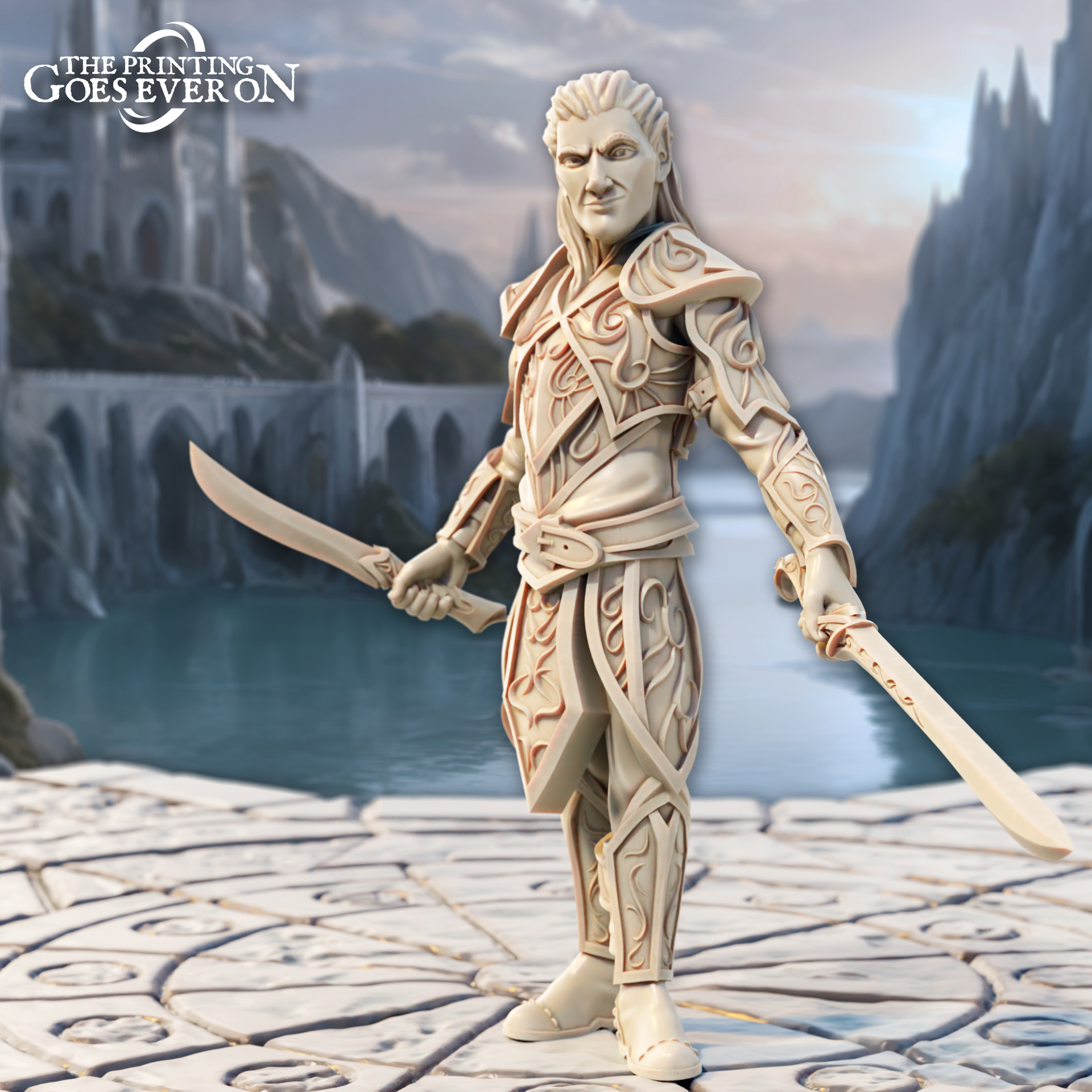 Elven Duelist B - Presupported