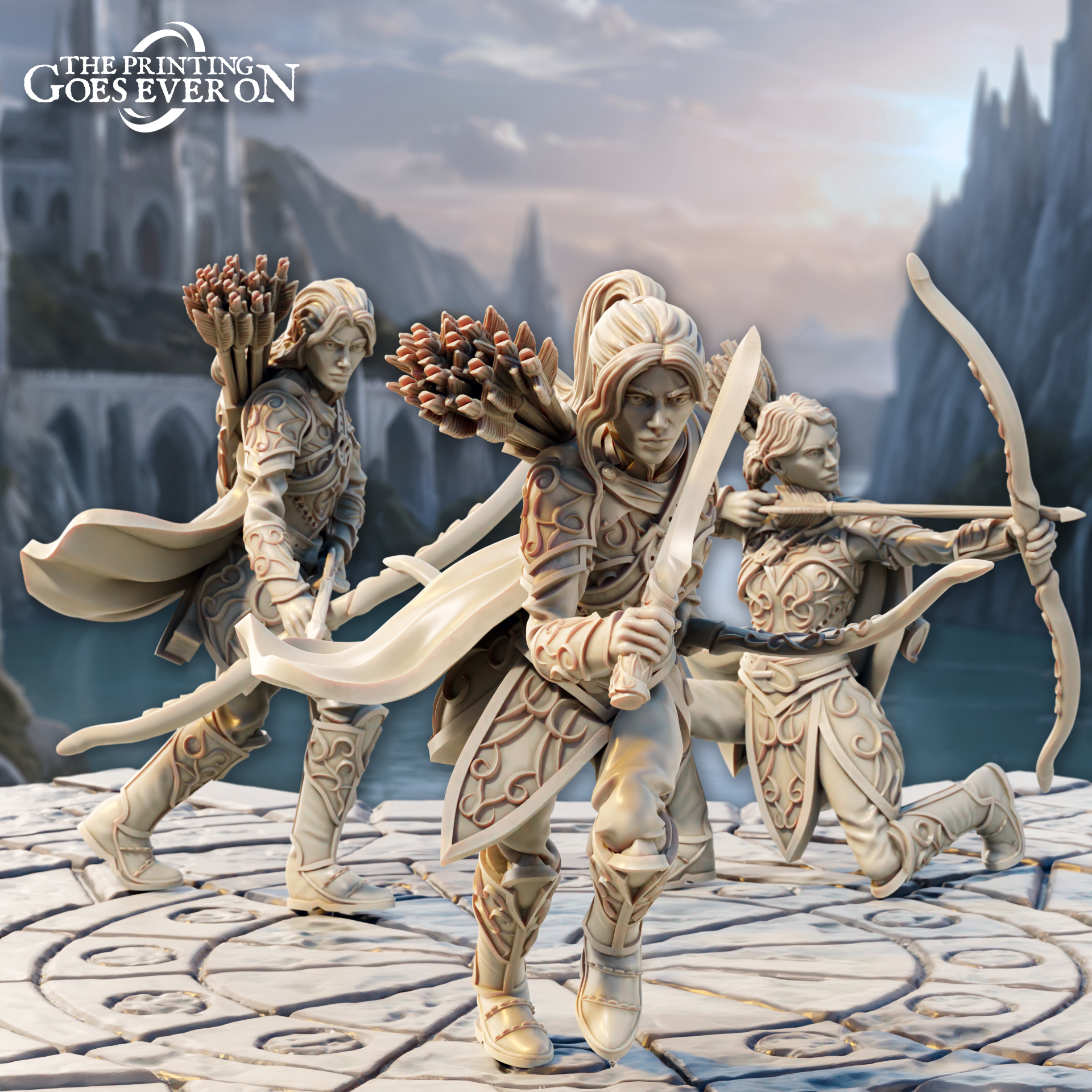 Elven Coastal Rangers - Presupported