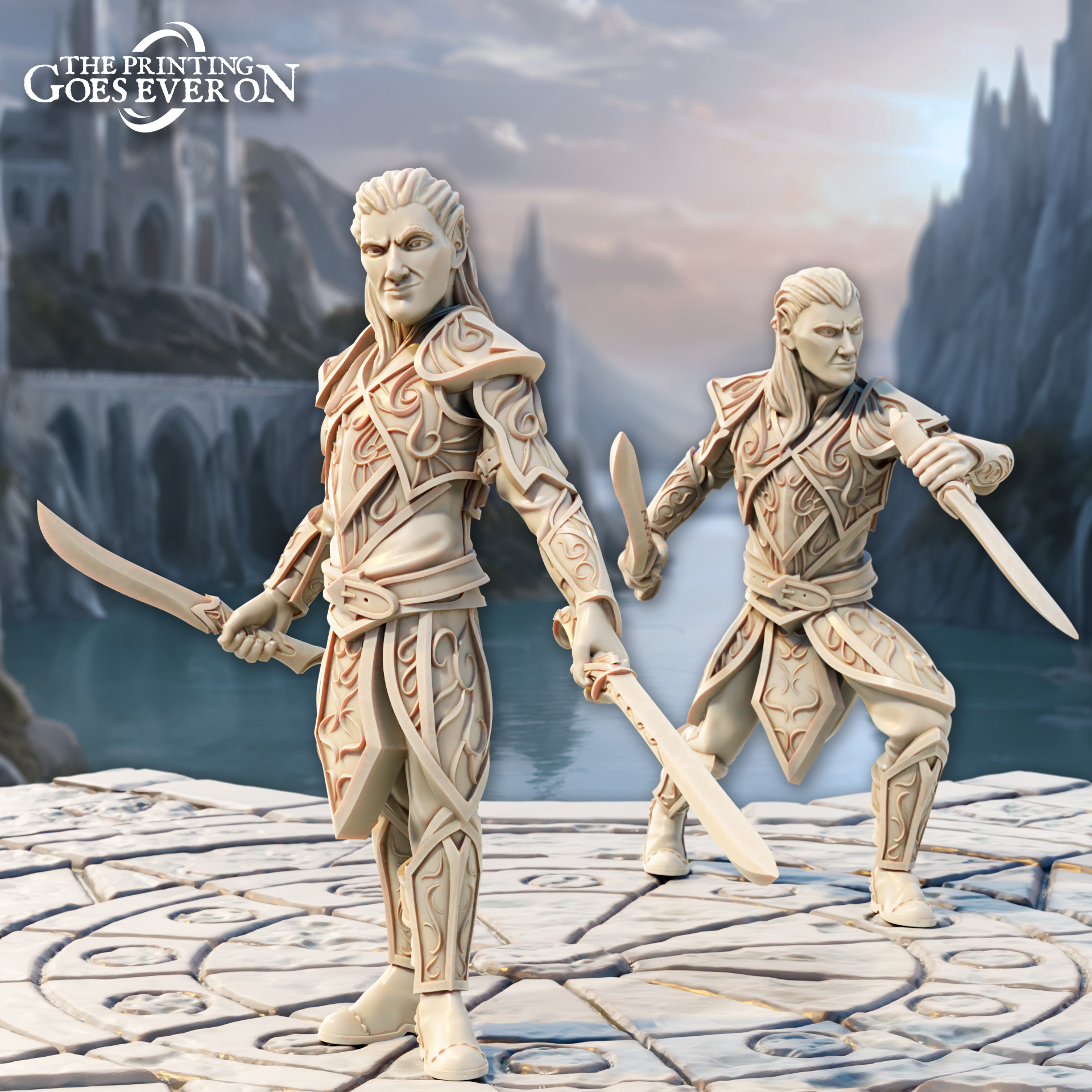 Elven Duelists - Presupported