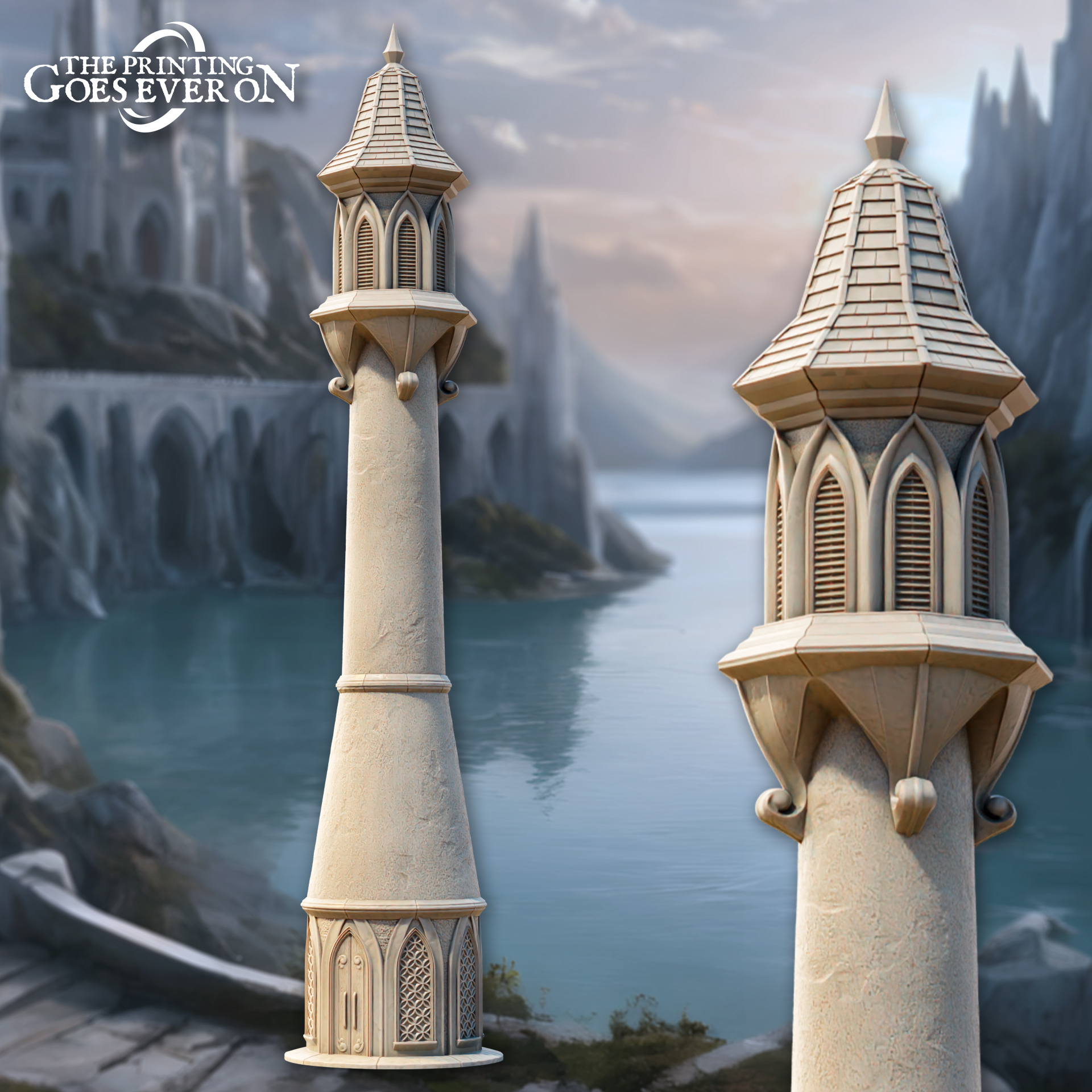 Elven Lighthouse - Supportless Terrain