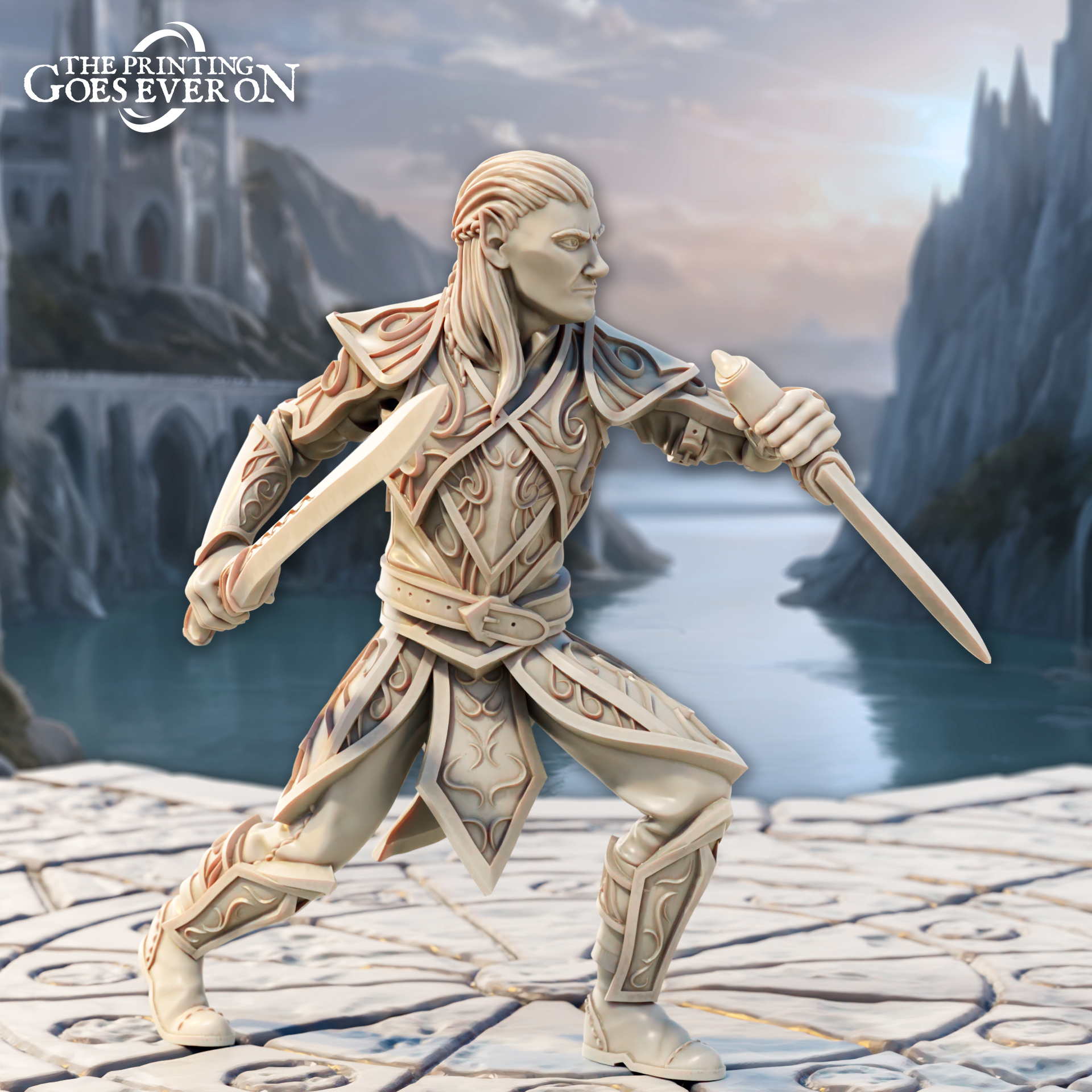 Elven Duelist A - Presupported