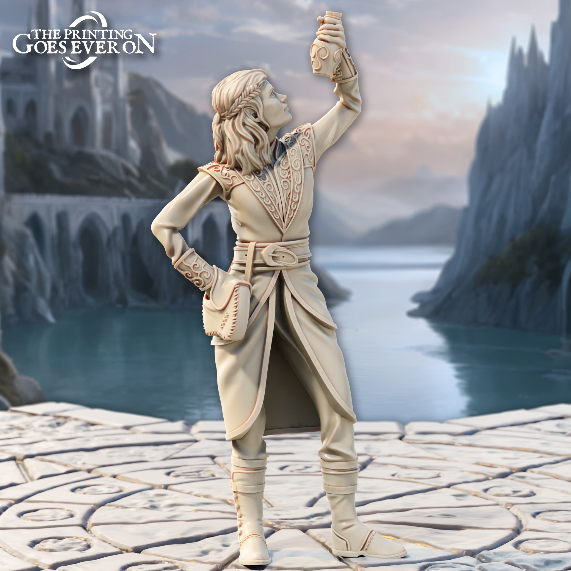Elven Healer B - Presupported