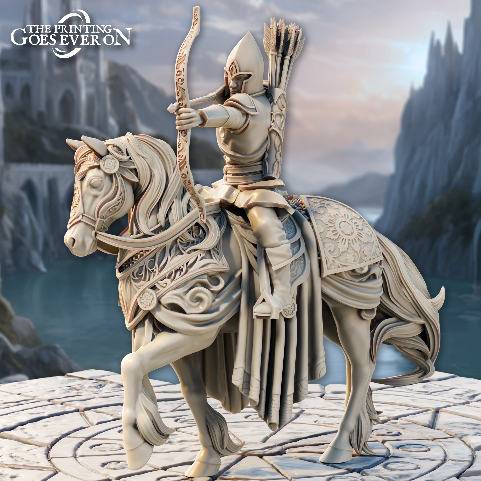 Elven Horse Archer B - Presupported
