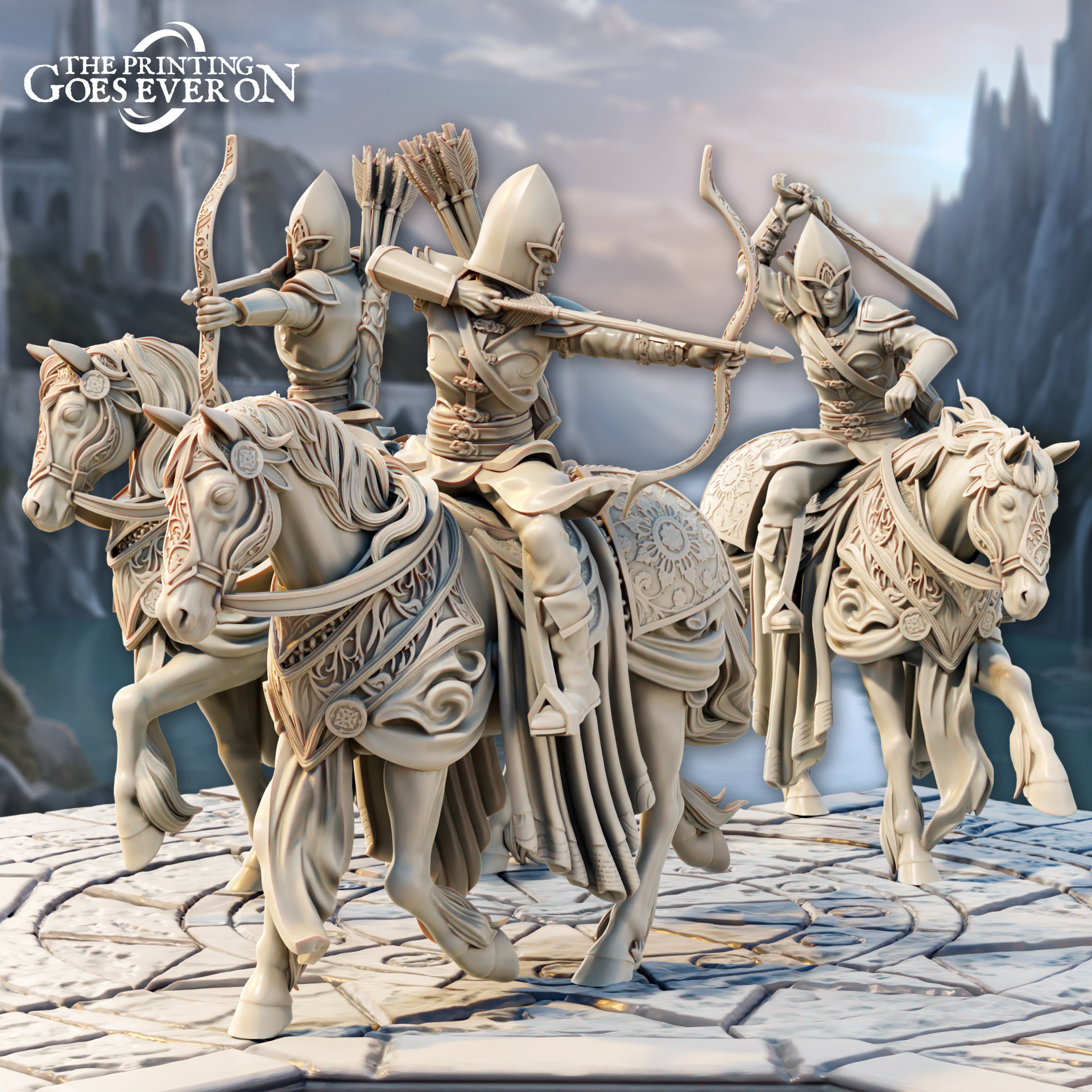 Elven Horse Archers - Presupported