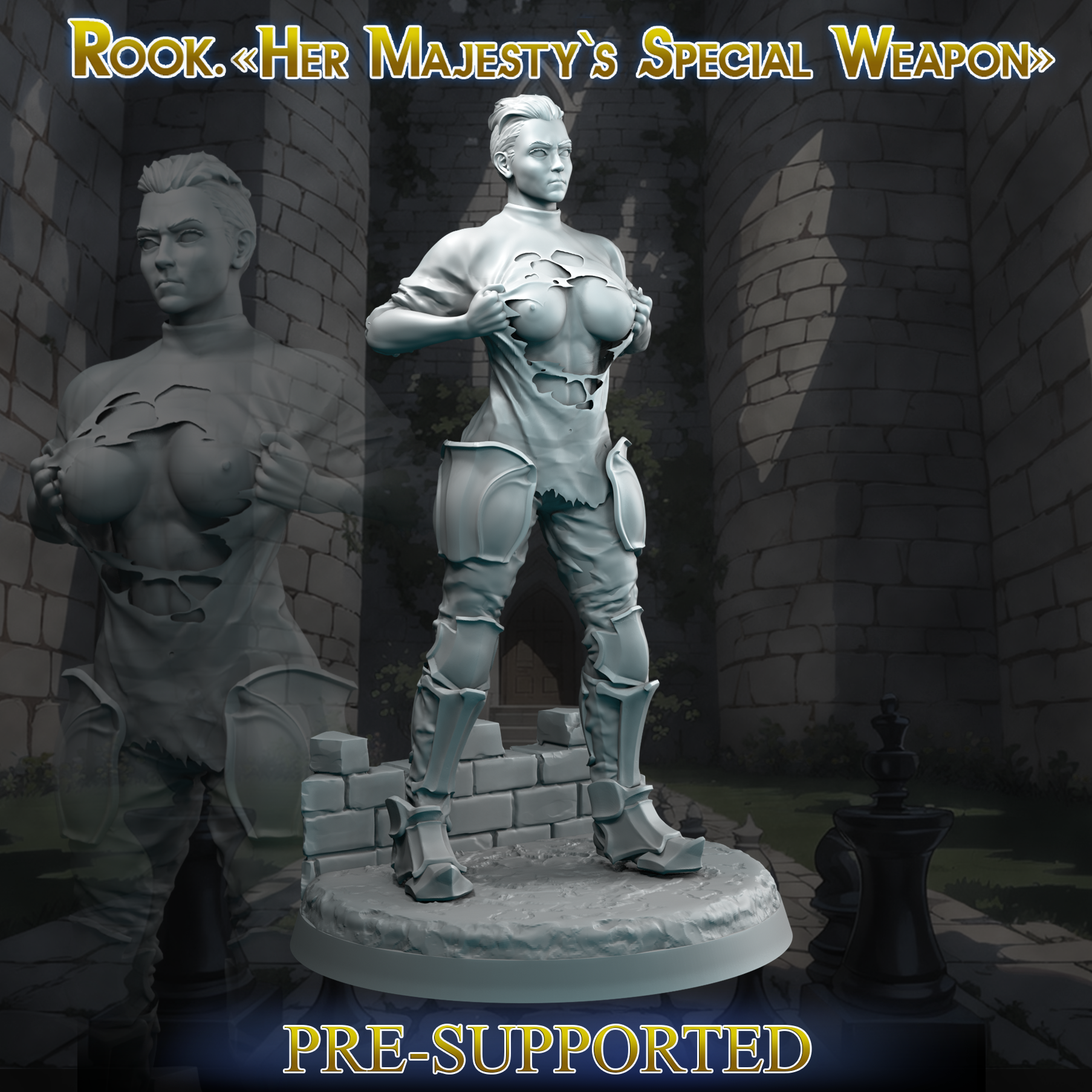 SPECIAL WEAPON(NSFW).75MM+BASE&CHESS FORMAT