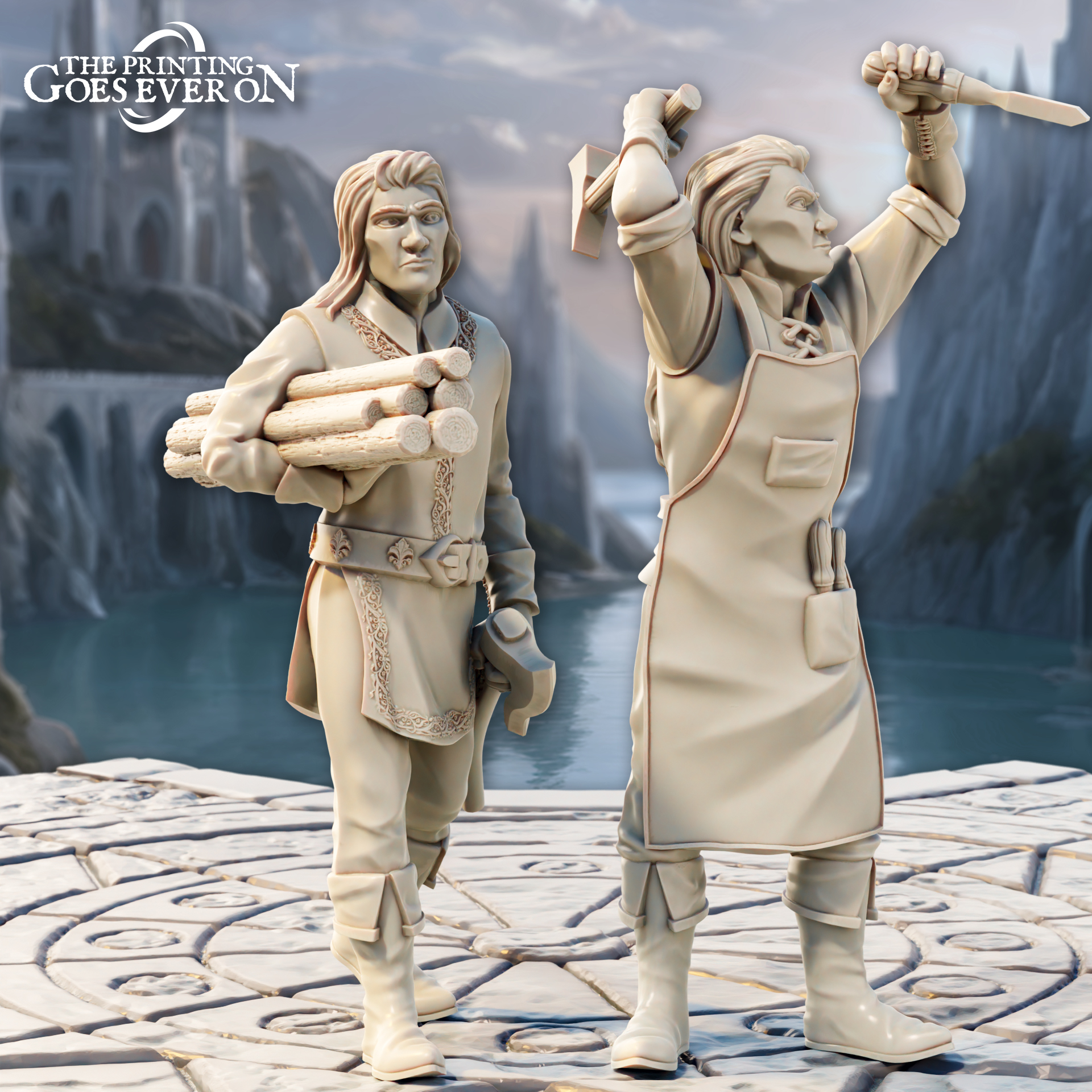 Elven Shipwrights - Presupported