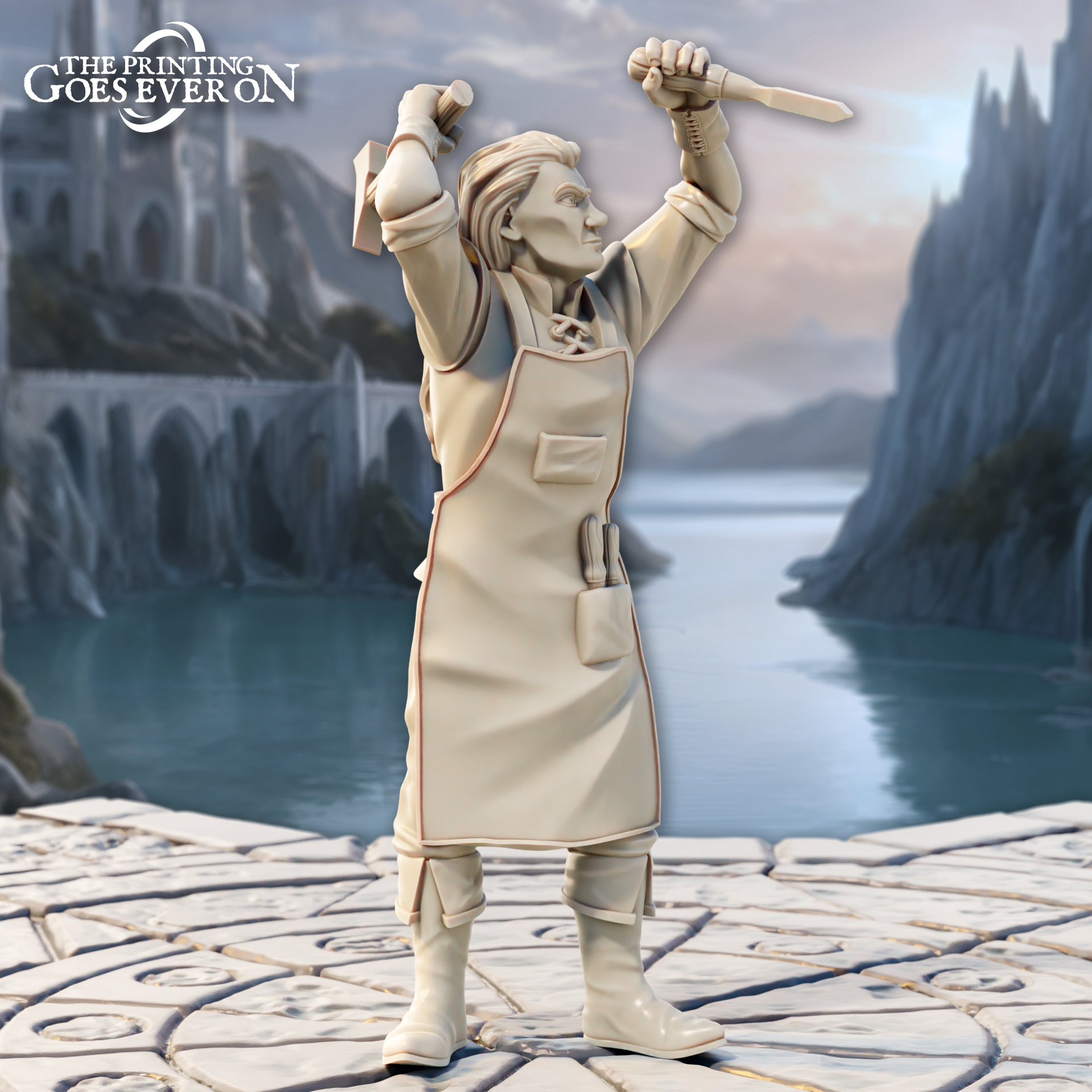 Elven Shipwright A - Presupported