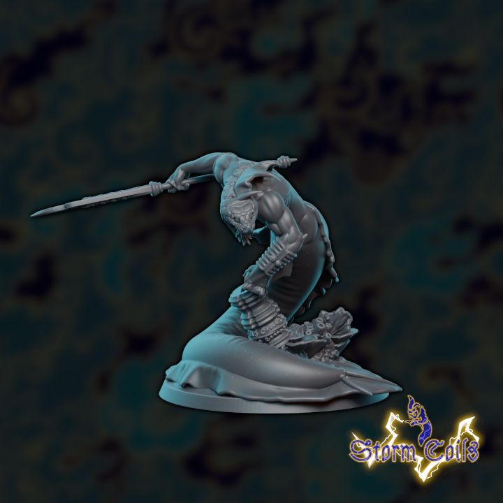 Nagakin Warrior A (50mm Base)