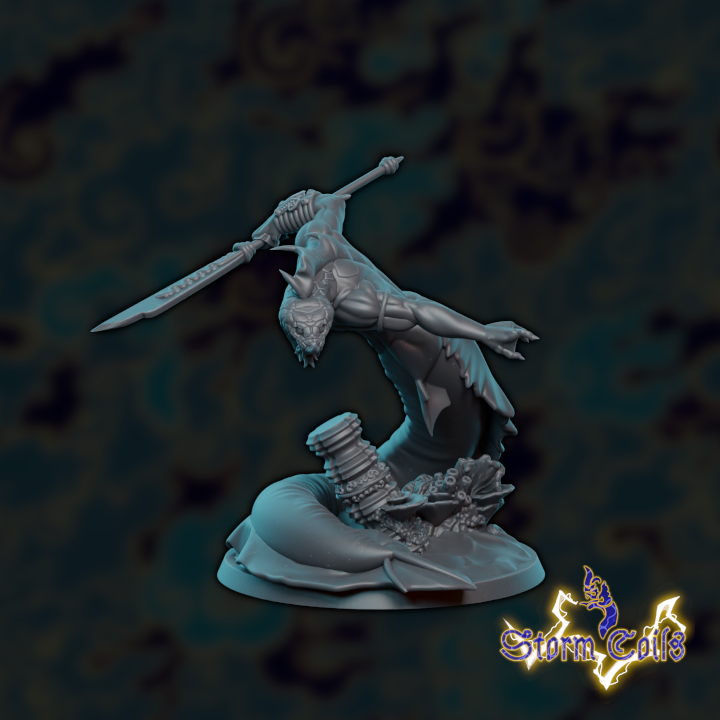 Nagakin Warrior C (50mm Base)