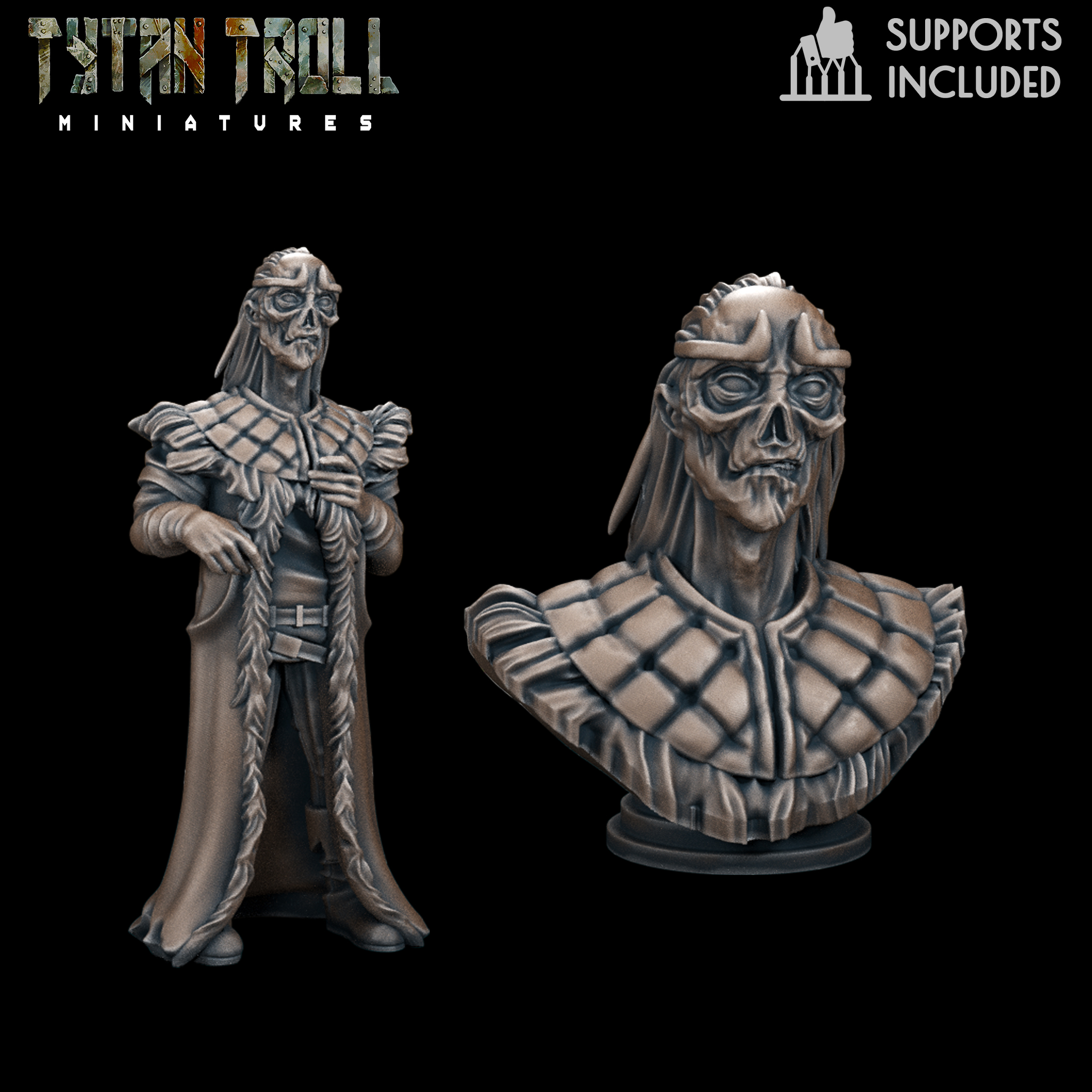Curse of Strahd - Exethanter Mini Bust Combo [Pre-Supported]
