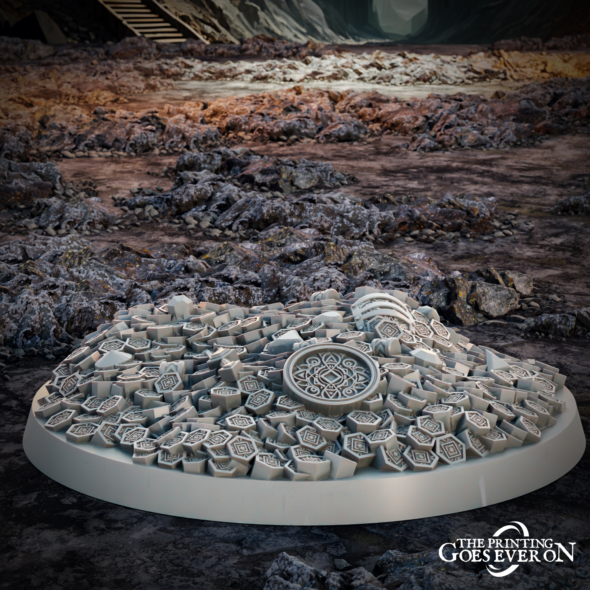 Treasure Piles - Presupported