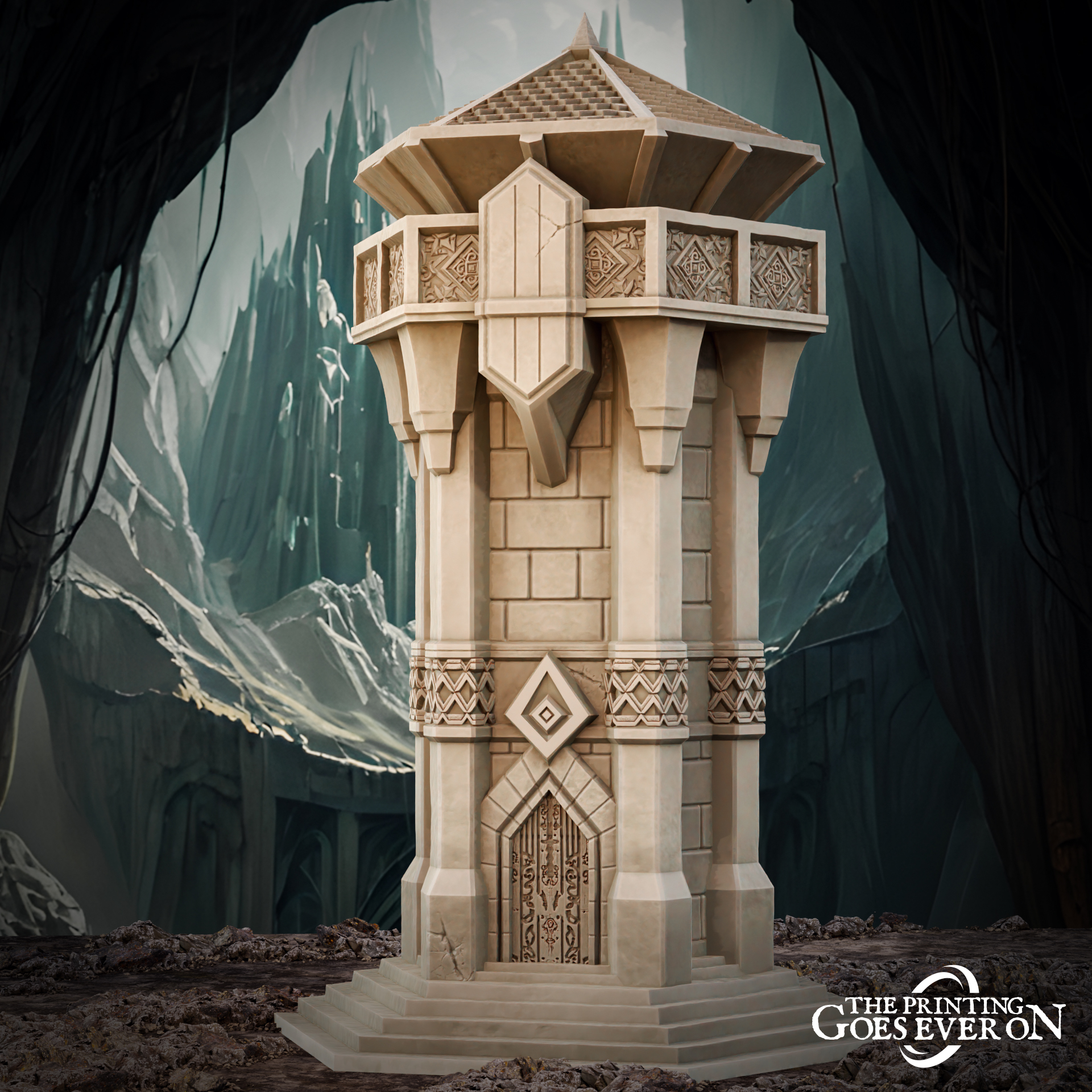 Dwarven Tower - Supportless