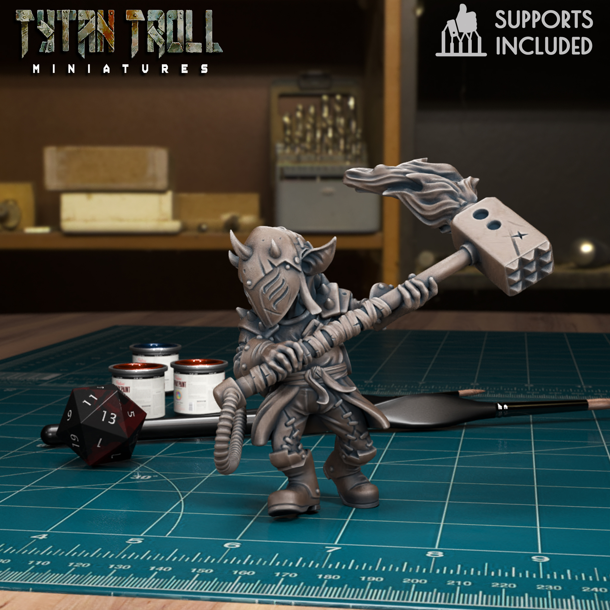 Goblin Scrapper 01 [Pre-Supported]
