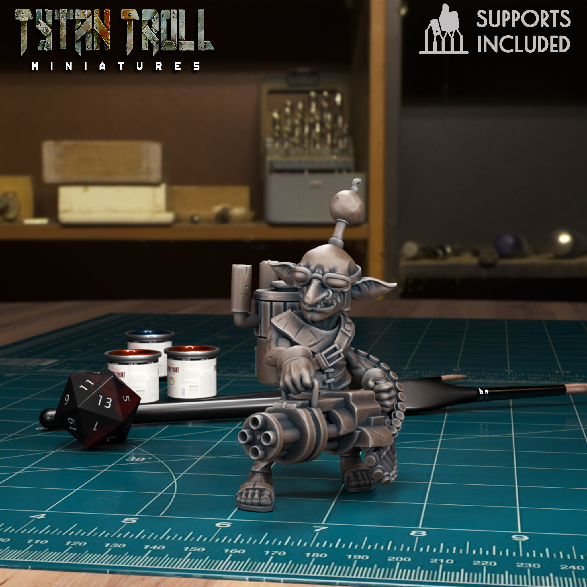 Goblin Scrapper 04 [Pre-Supported]