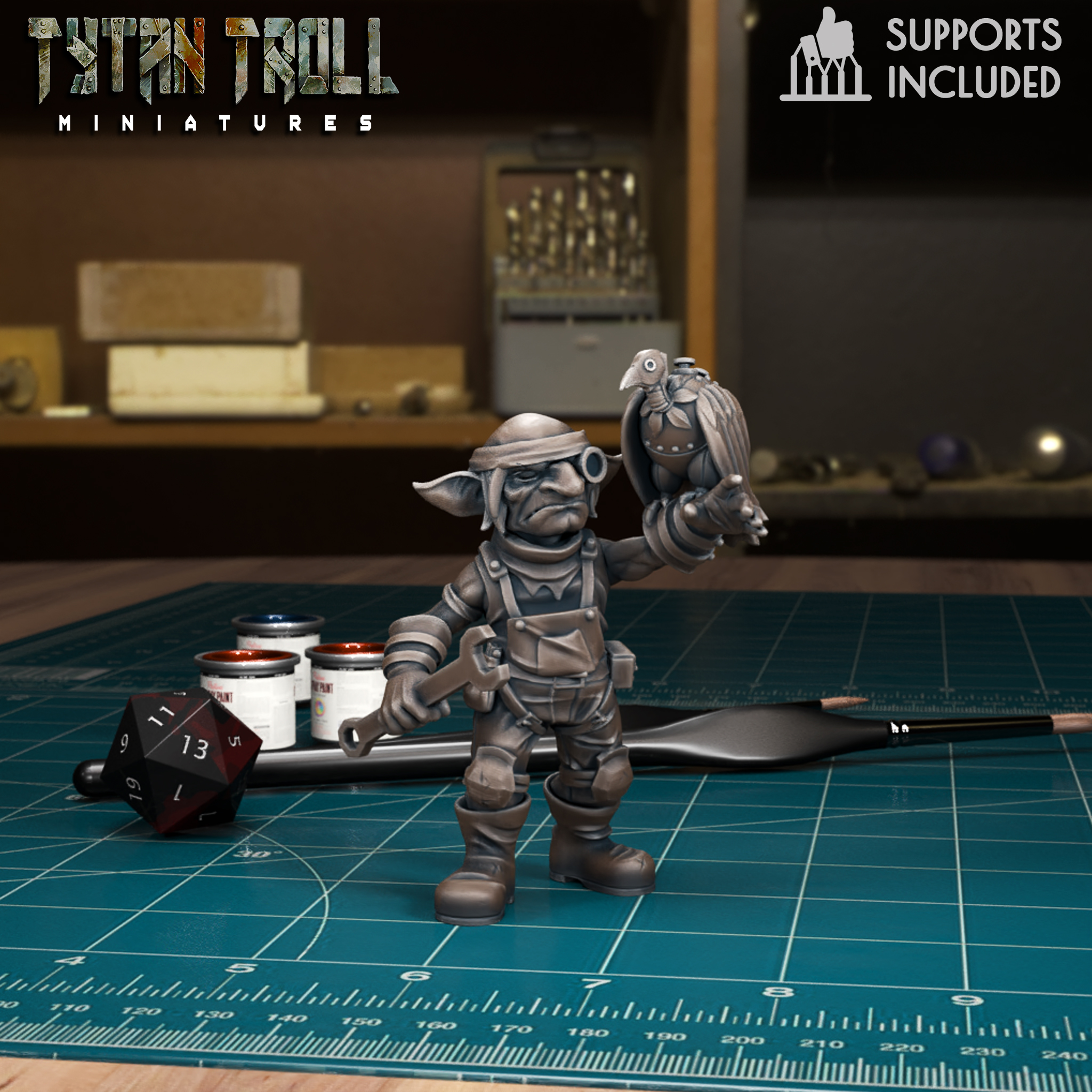 Goblin Scrapper 08 [Pre-Supported]
