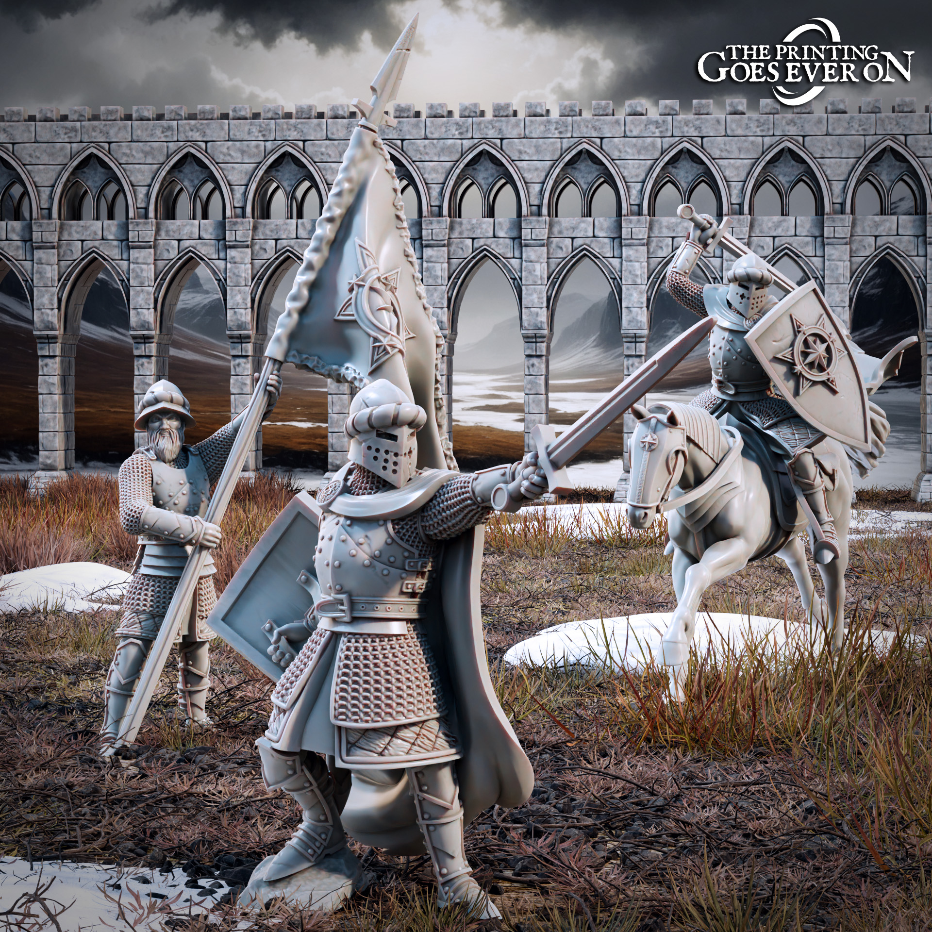 Northern Kingdom Command Squad - Presupported