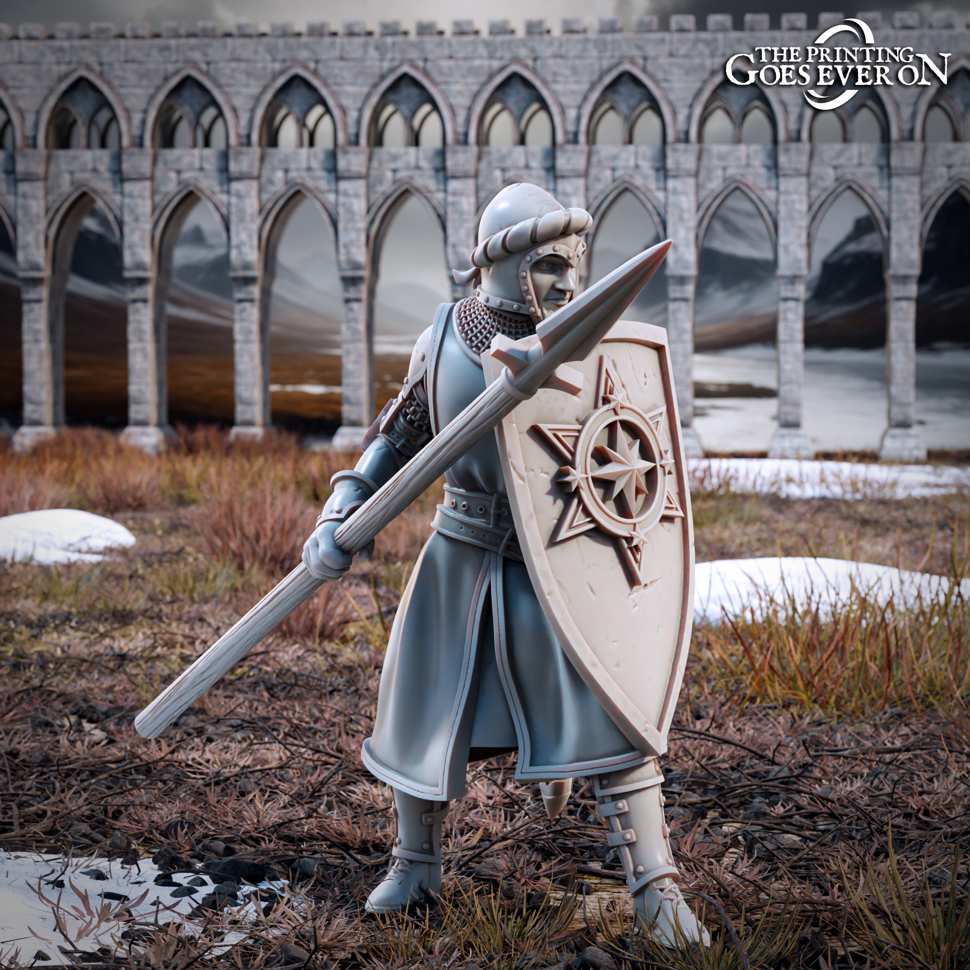 Man-at-Arms of the Northern Kingdom - A - Presupported