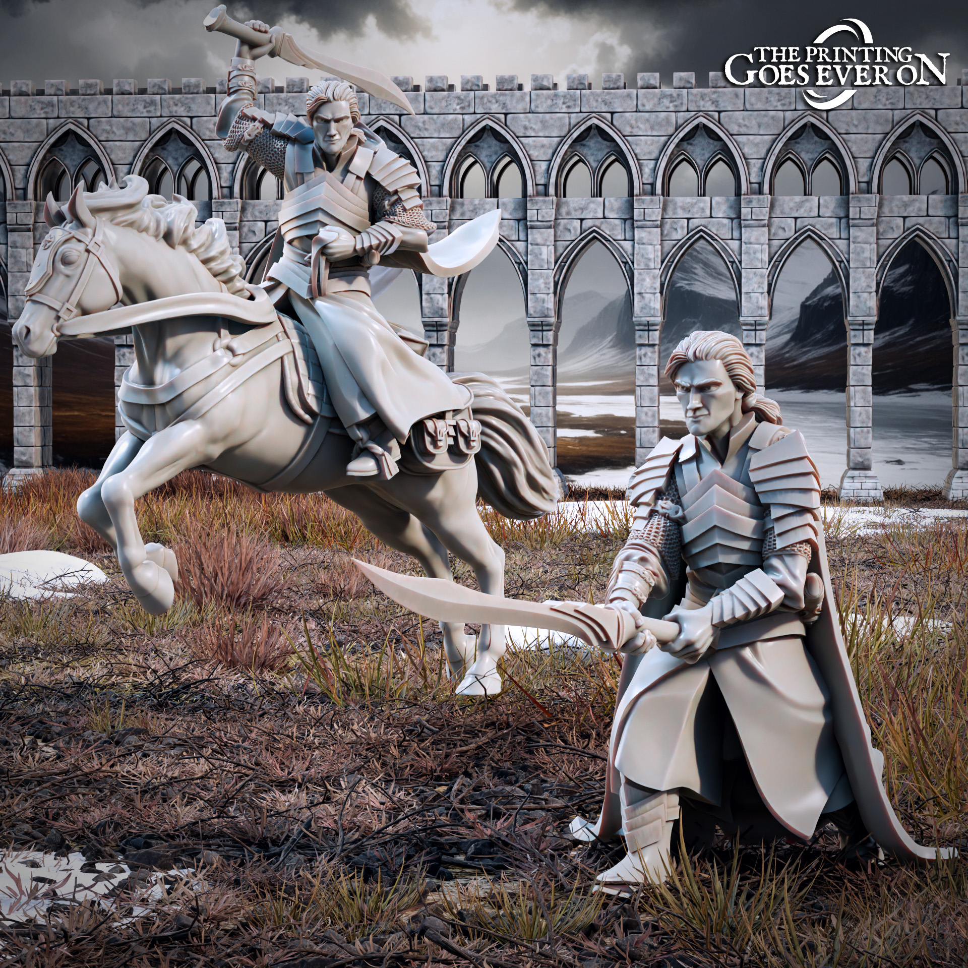 Ellidon - On Foot and Mounted - Presupported