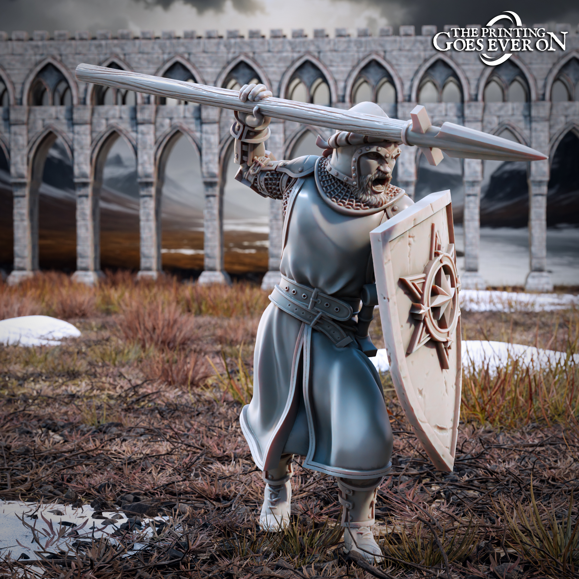 Man-at-Arms of the Northern Kingdom - B - Presupported