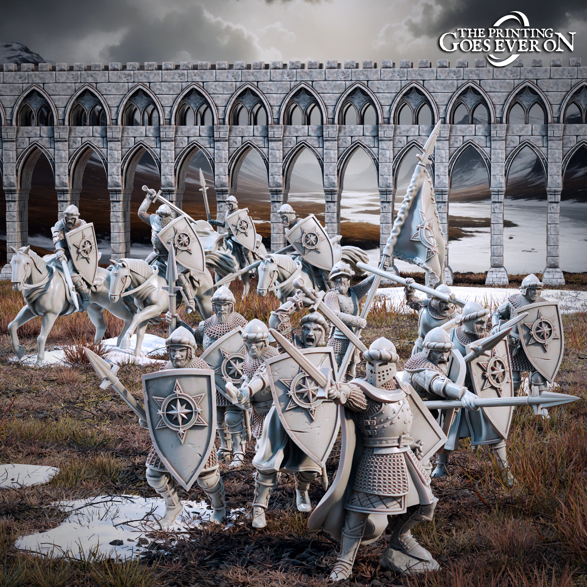 Northern Kingdom Warband - Presupported