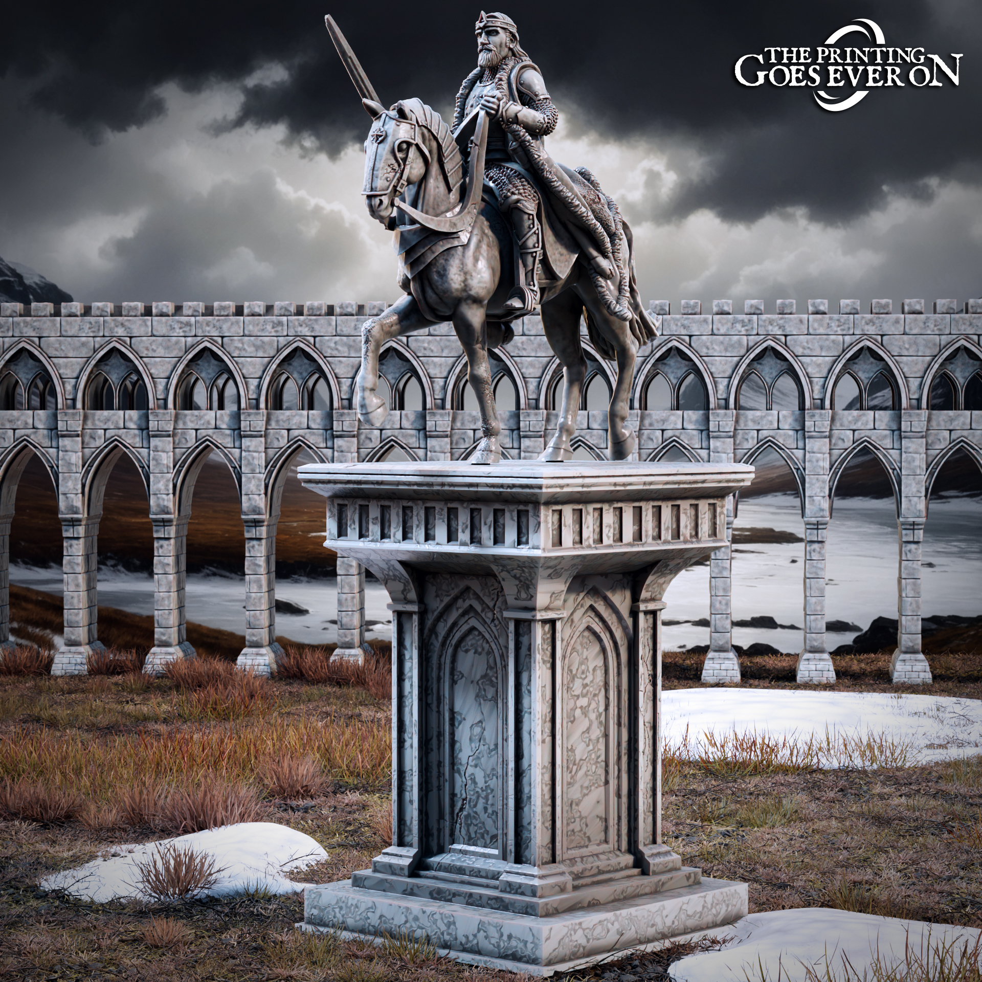 Statue of the King - Terrain - Presupported