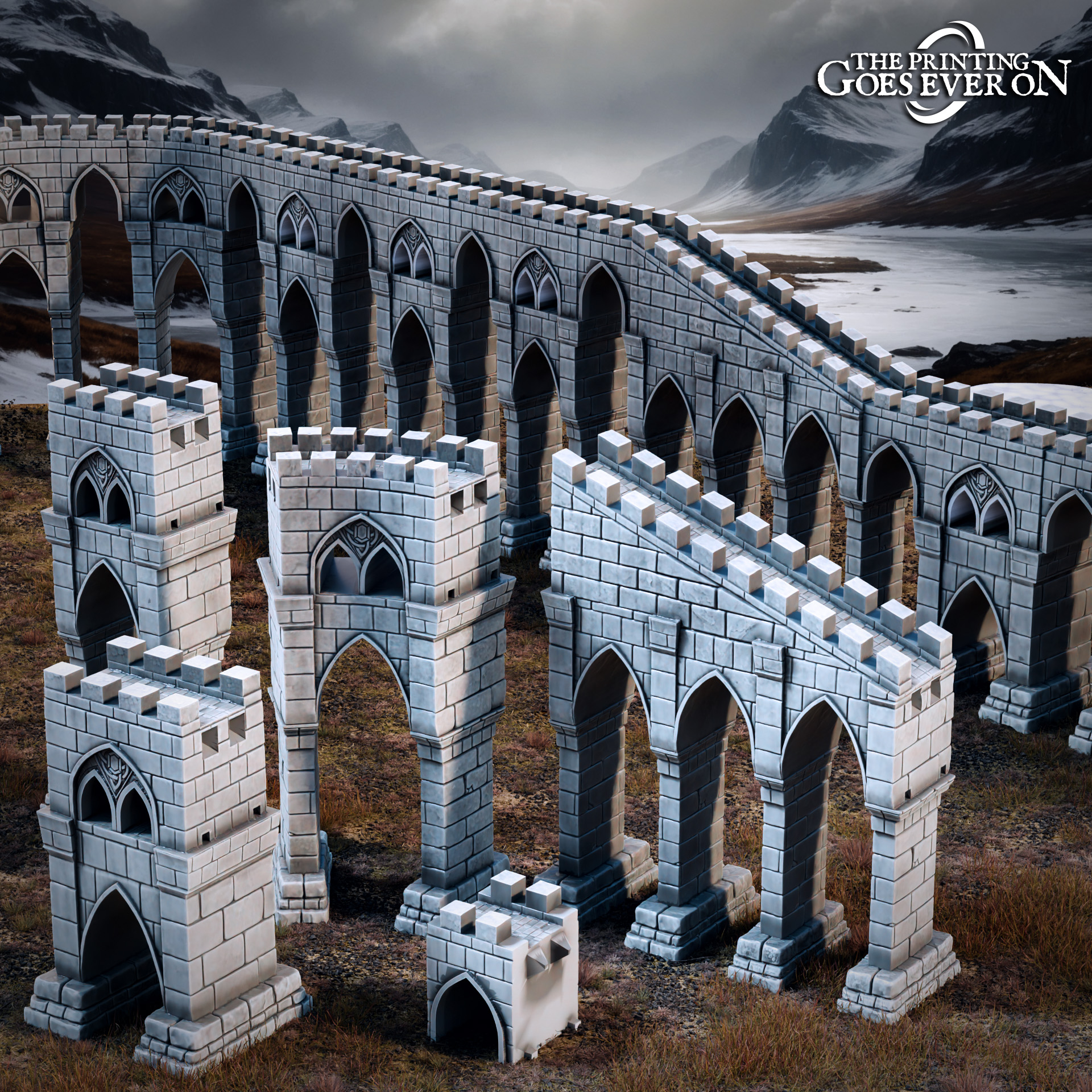 Modular Aqueduct - Supportless Terrain