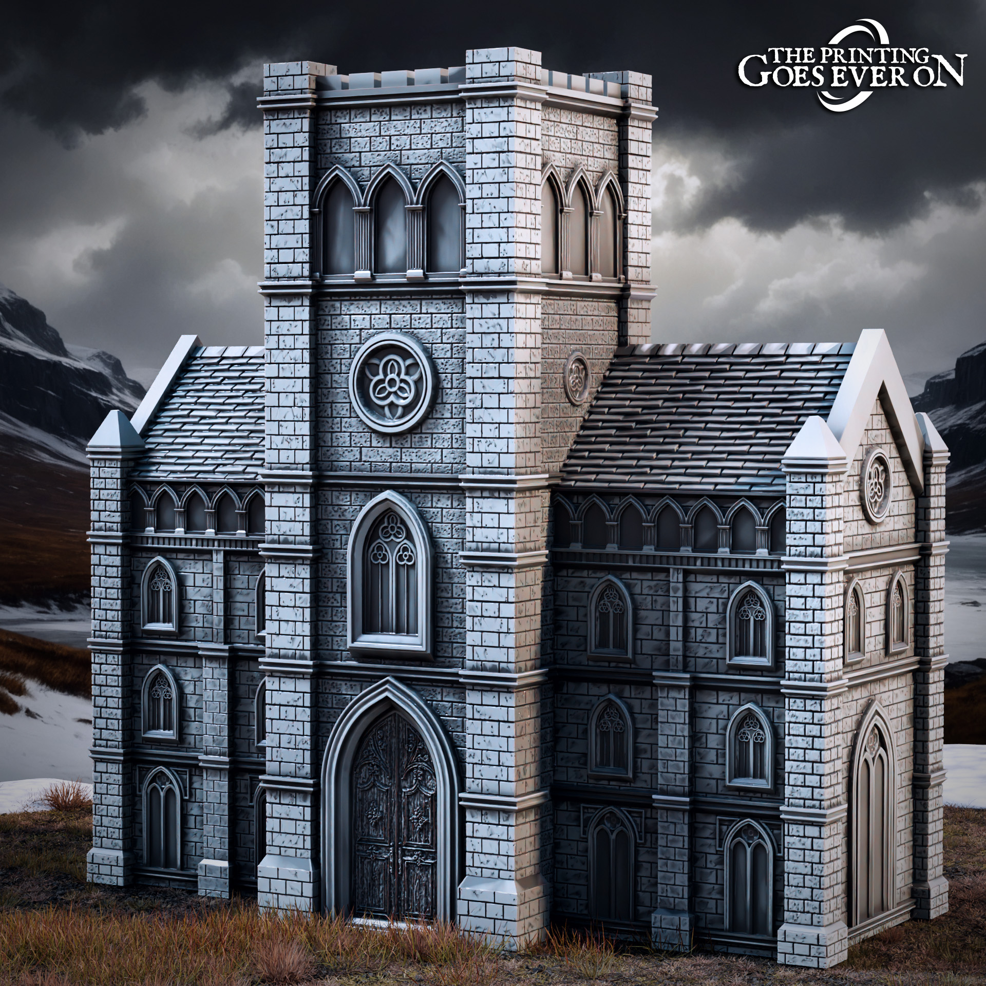 Grand Library - Supportless Terrain