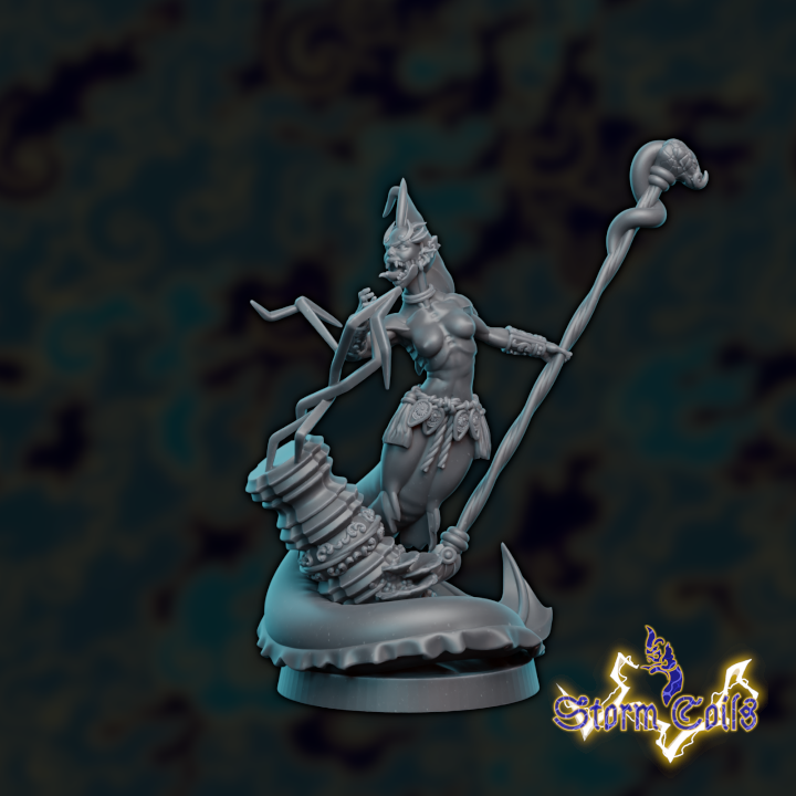 Nagakin Priestess A (25mm Base)