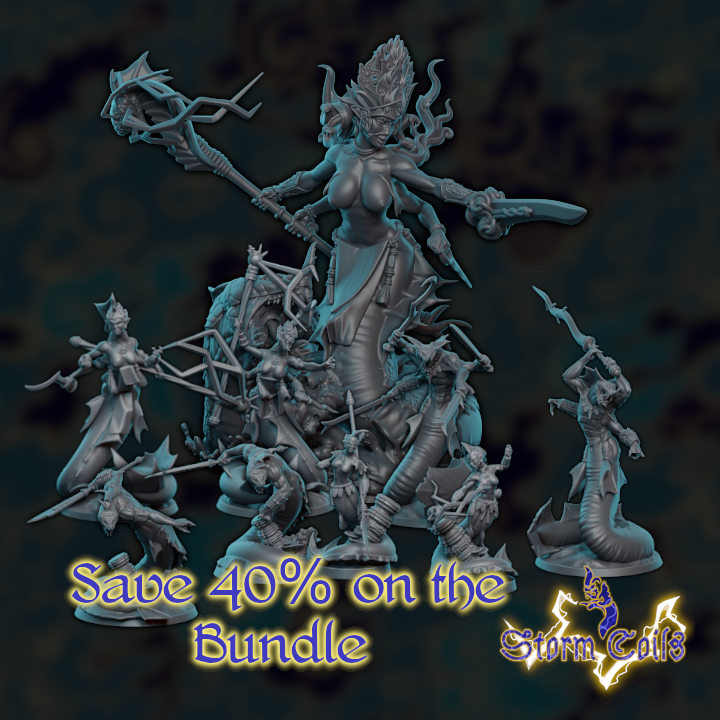 Nagakin Broods + Naga Storm Goddess Bundle