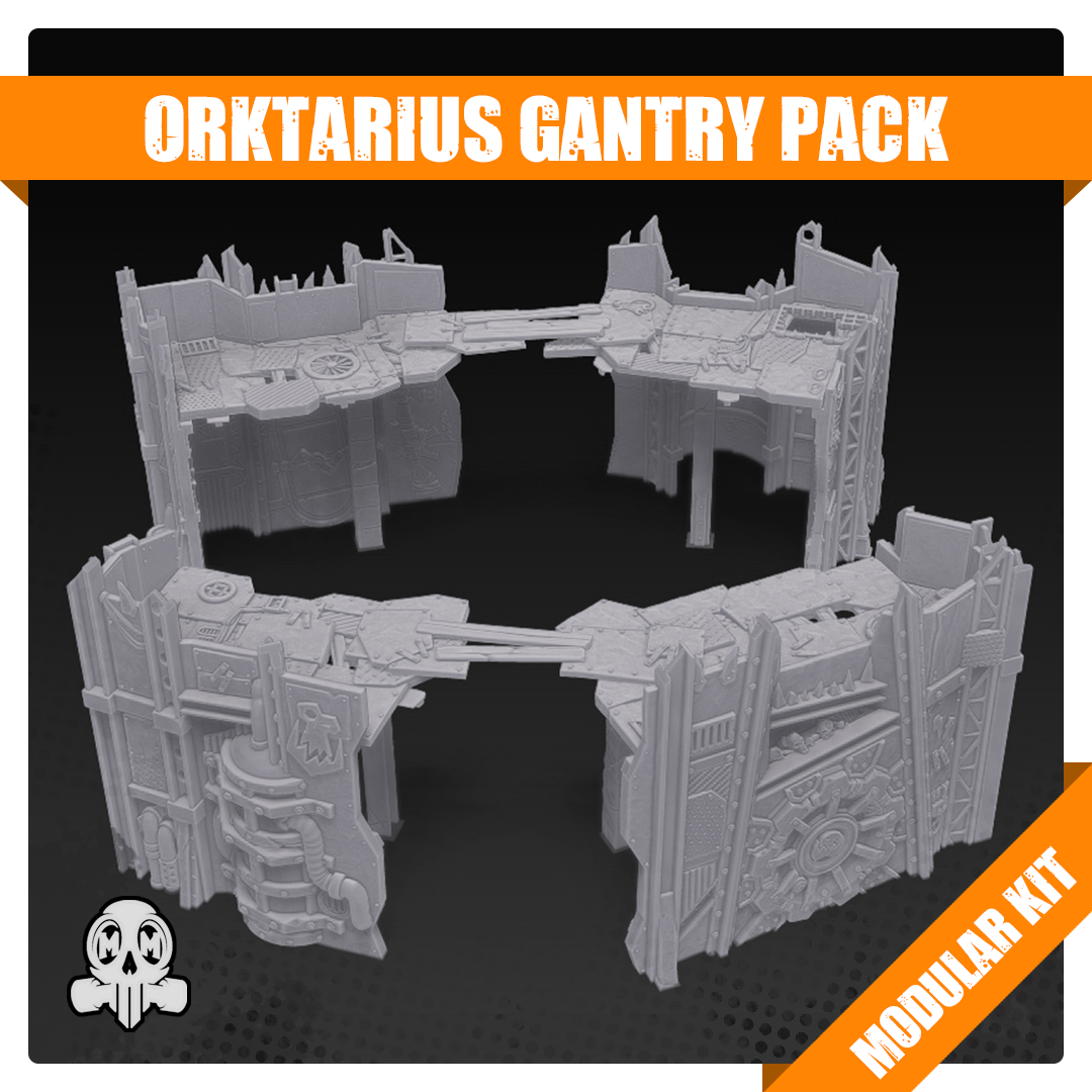 Orc Themed Gantry Terrain Kit