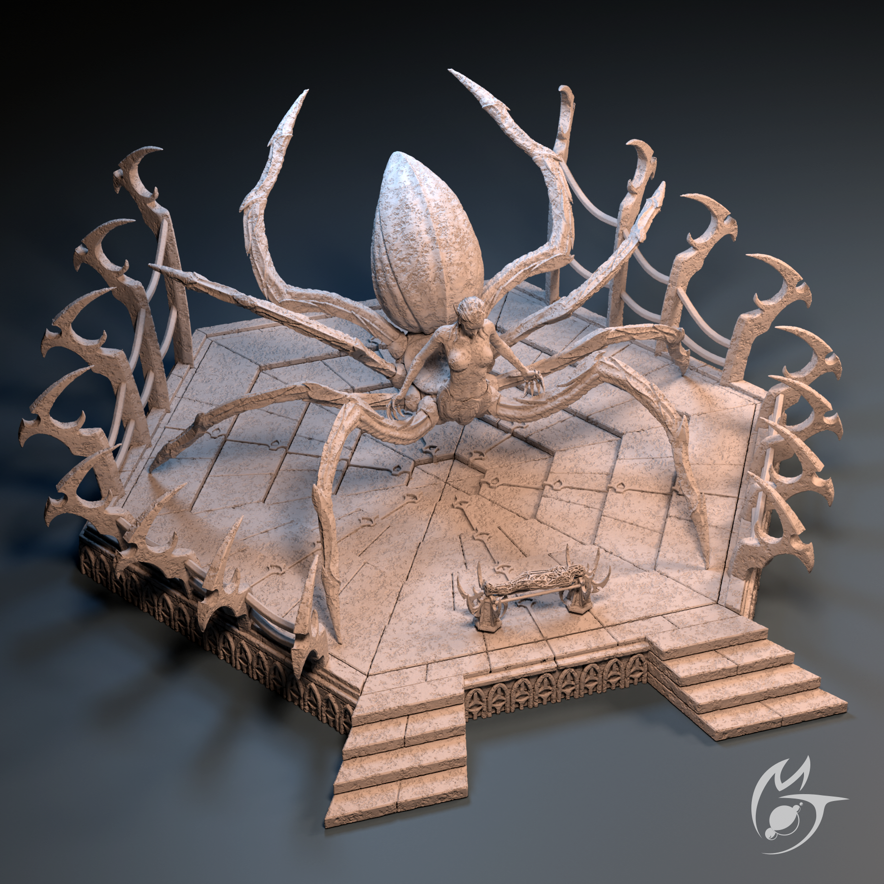 Spider God Statue - Scatter Terrain