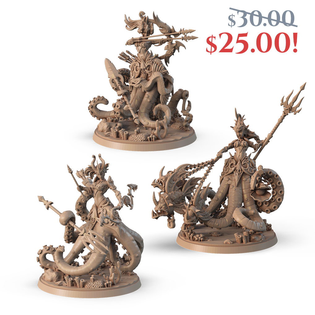 Octopus Mermaids set_Loyalty