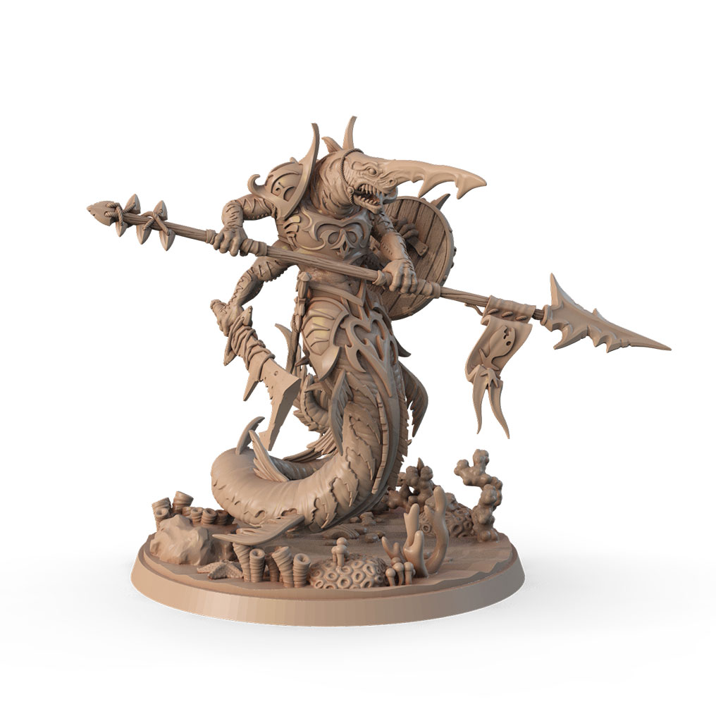 Guardian of the Depths with Spear