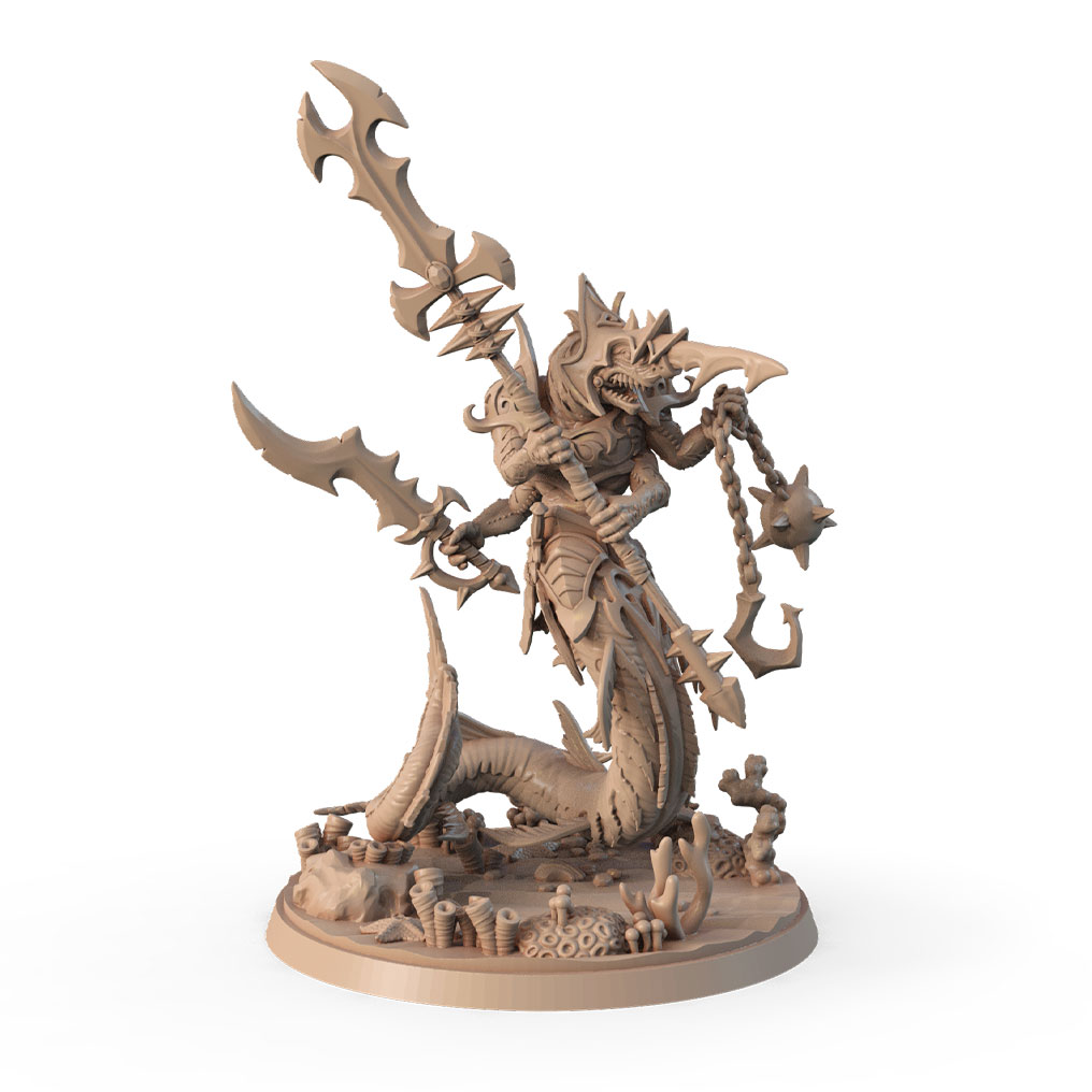 Guardian of the Depths with Sword