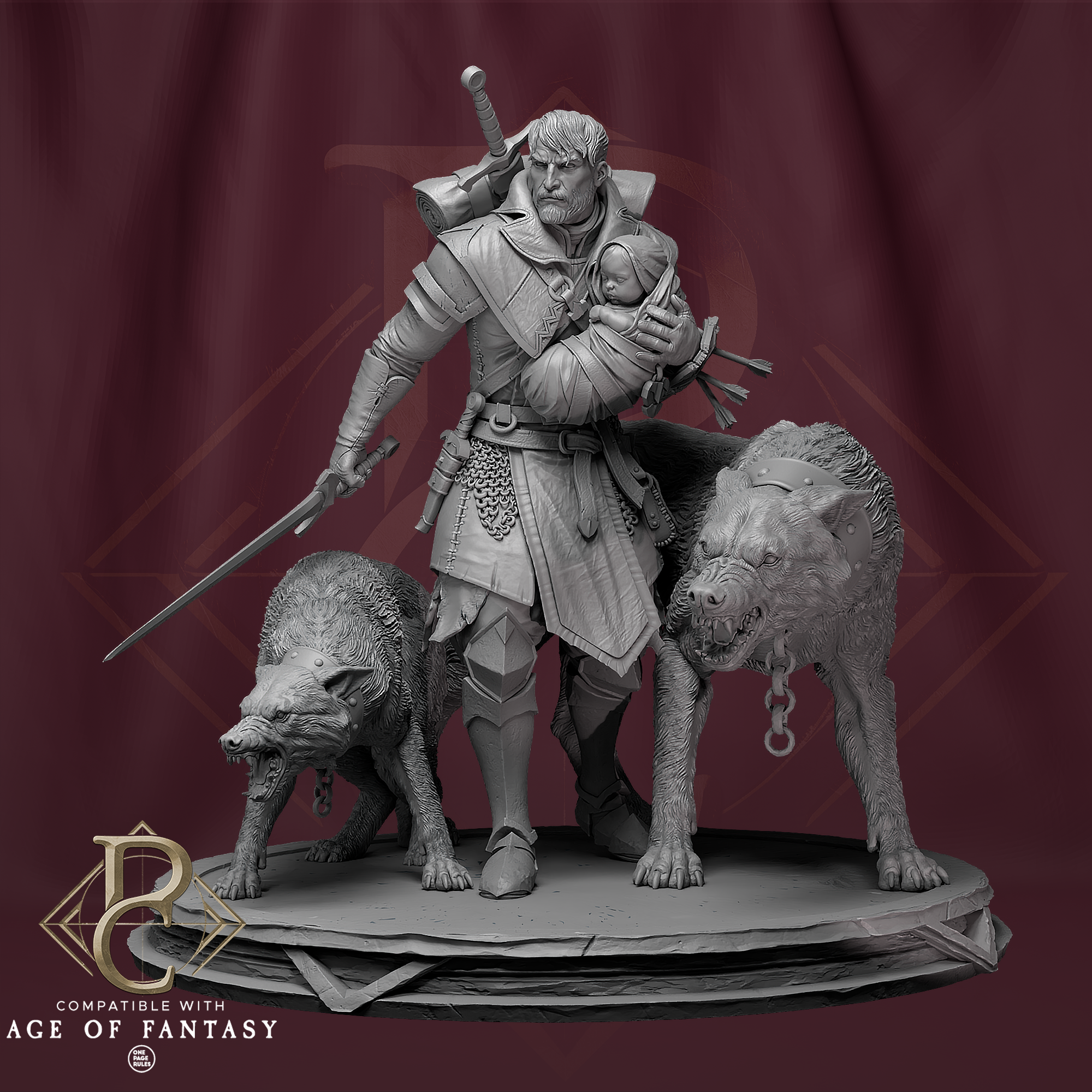 Eon and the child - 3 SIZES