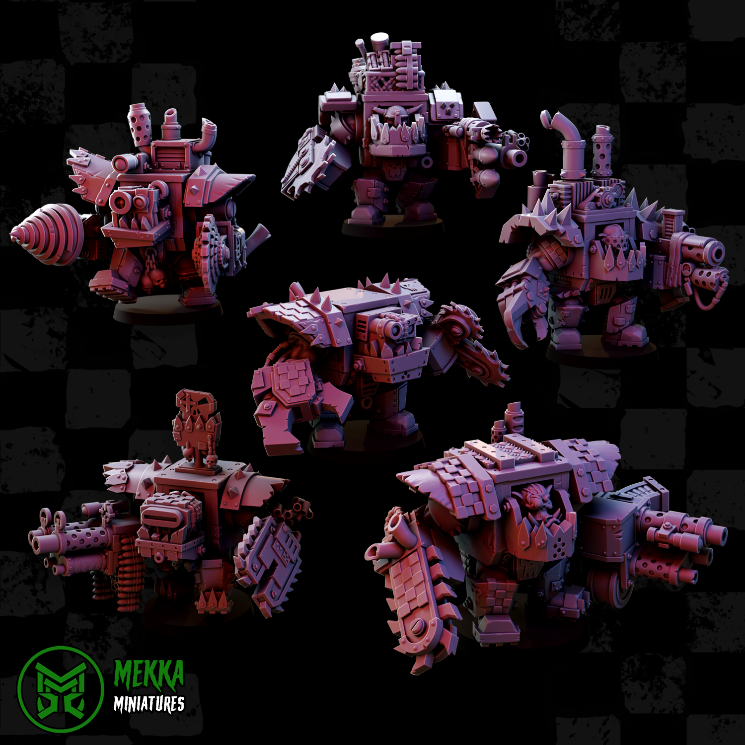 Mega Armoured Orcs Set 2