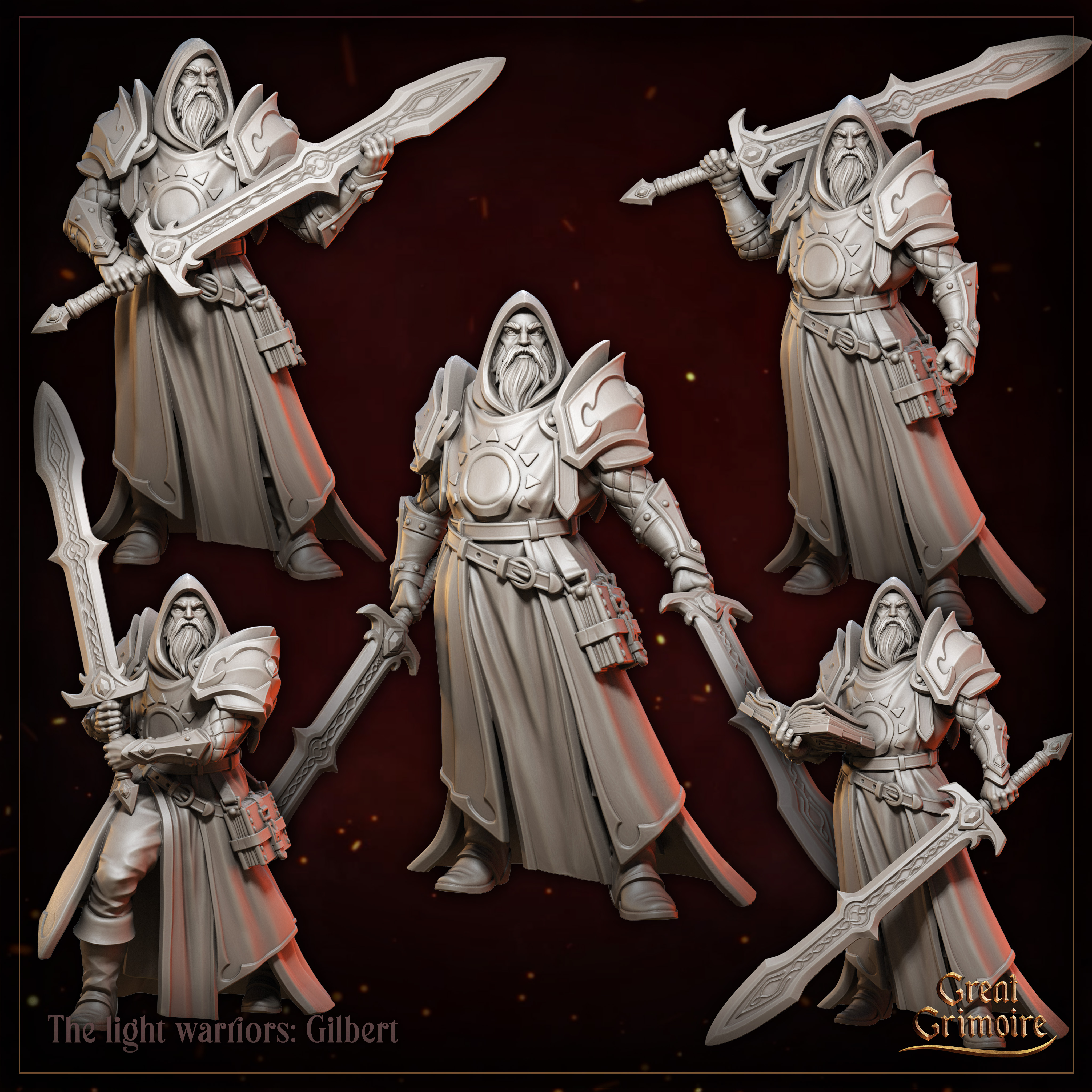 Gilbert (5 poses)