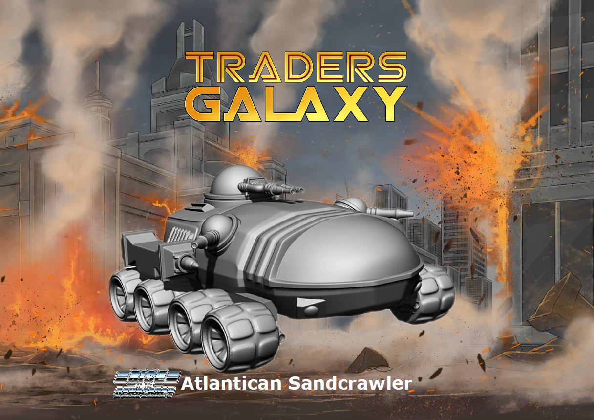 ROTD - Atlantican Sandcrawler Troop Transport
