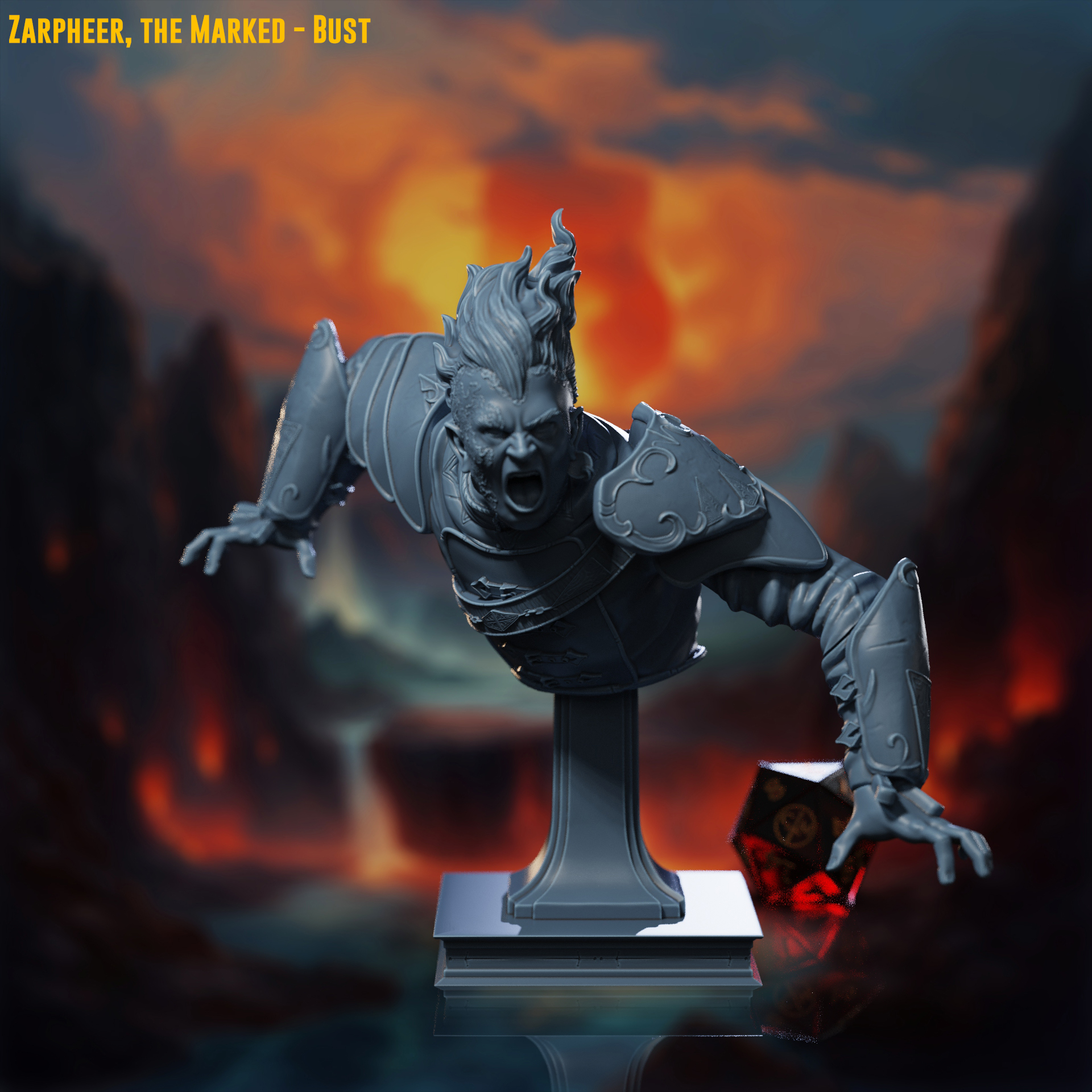 Zarpheer, the Marked - Bust