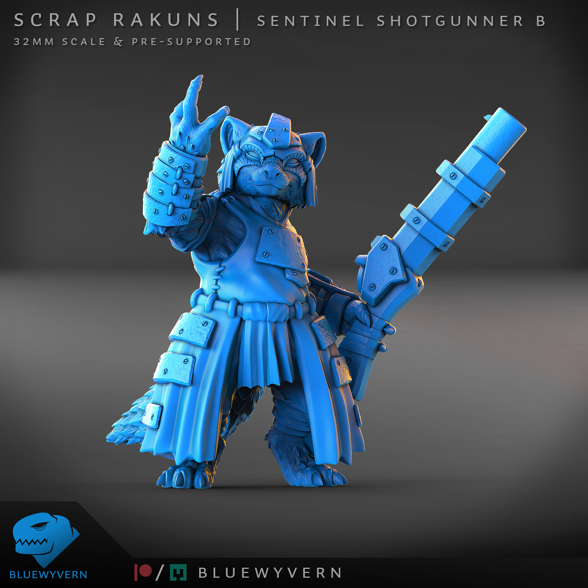 Scrap Rakuns - Sentinel Shotgunner B