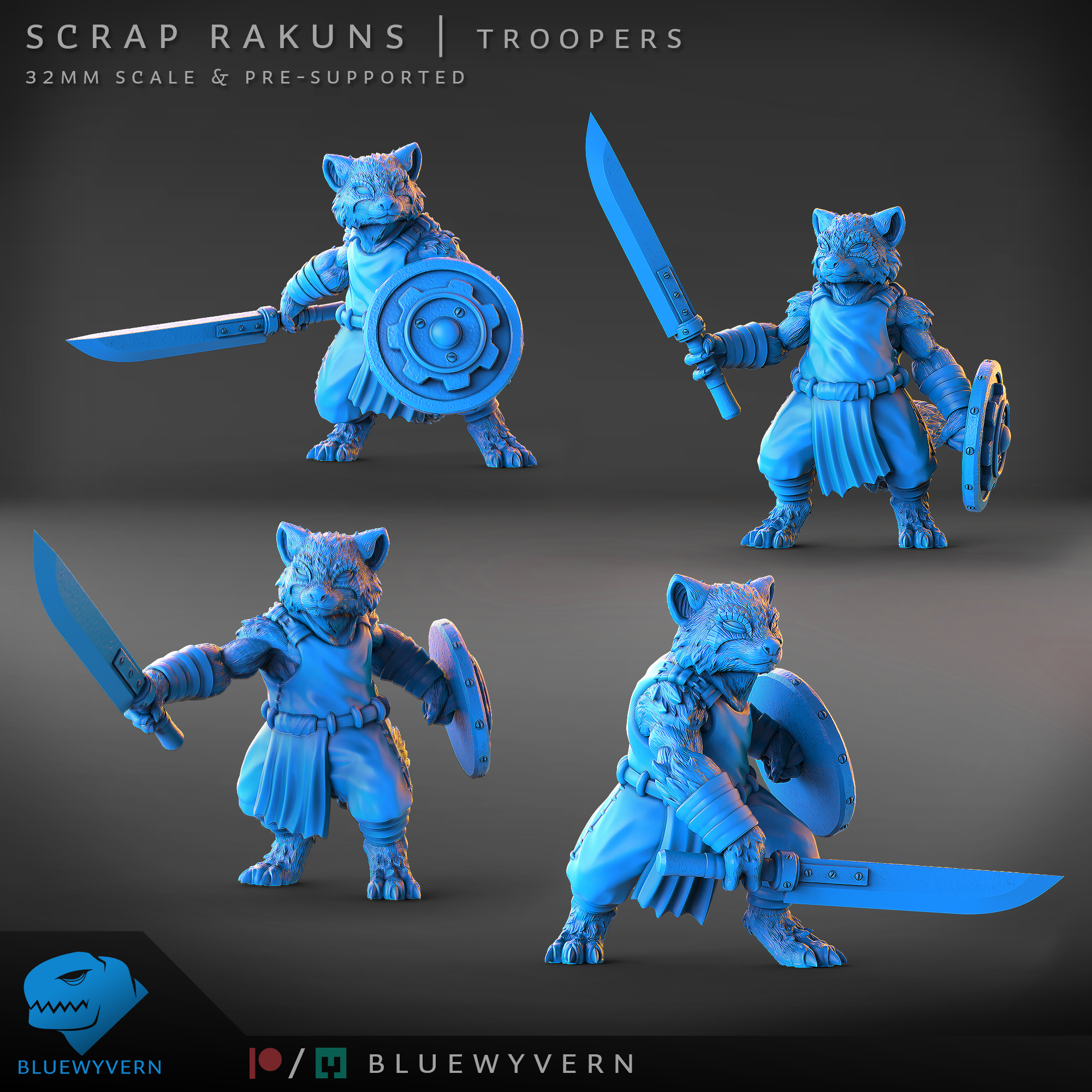 Scrap Rakuns - Troopers (Modular)