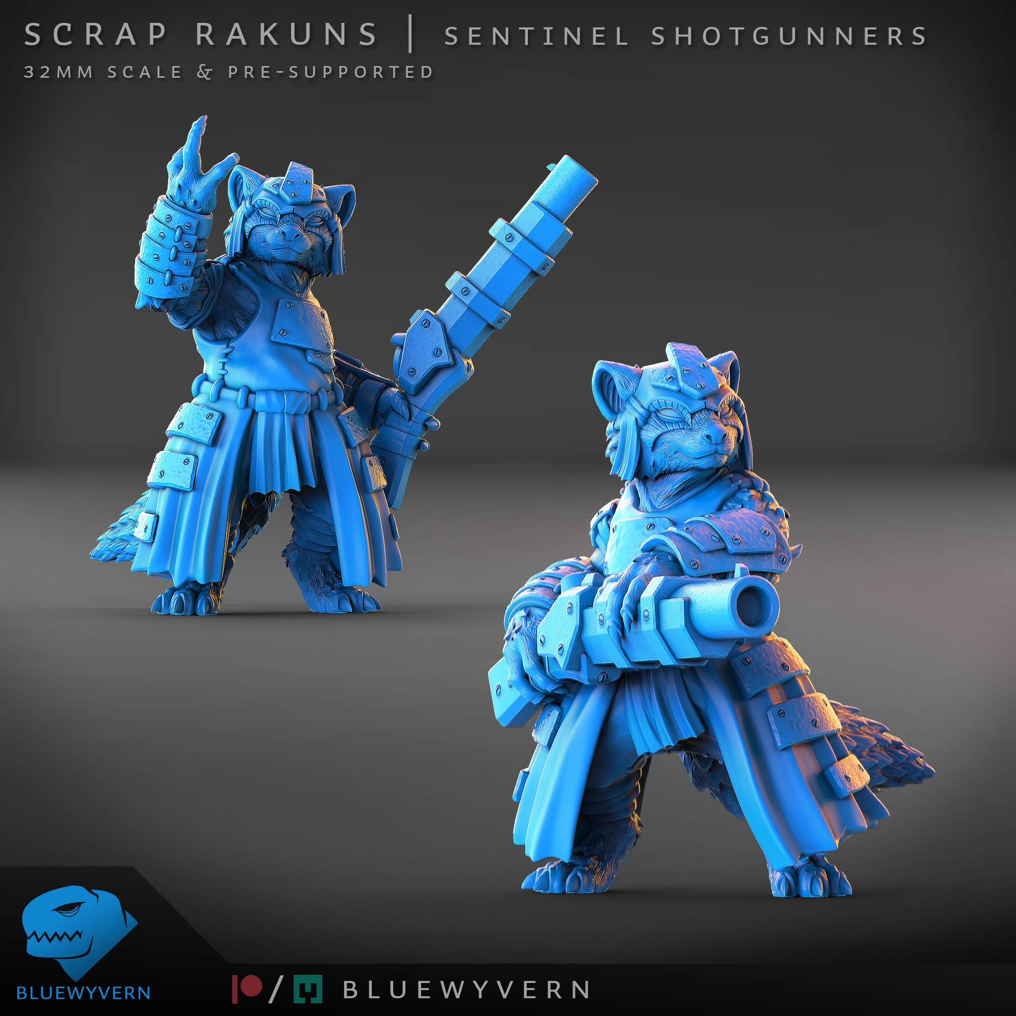 Scrap Rakuns - Sentinel Shotgunners
