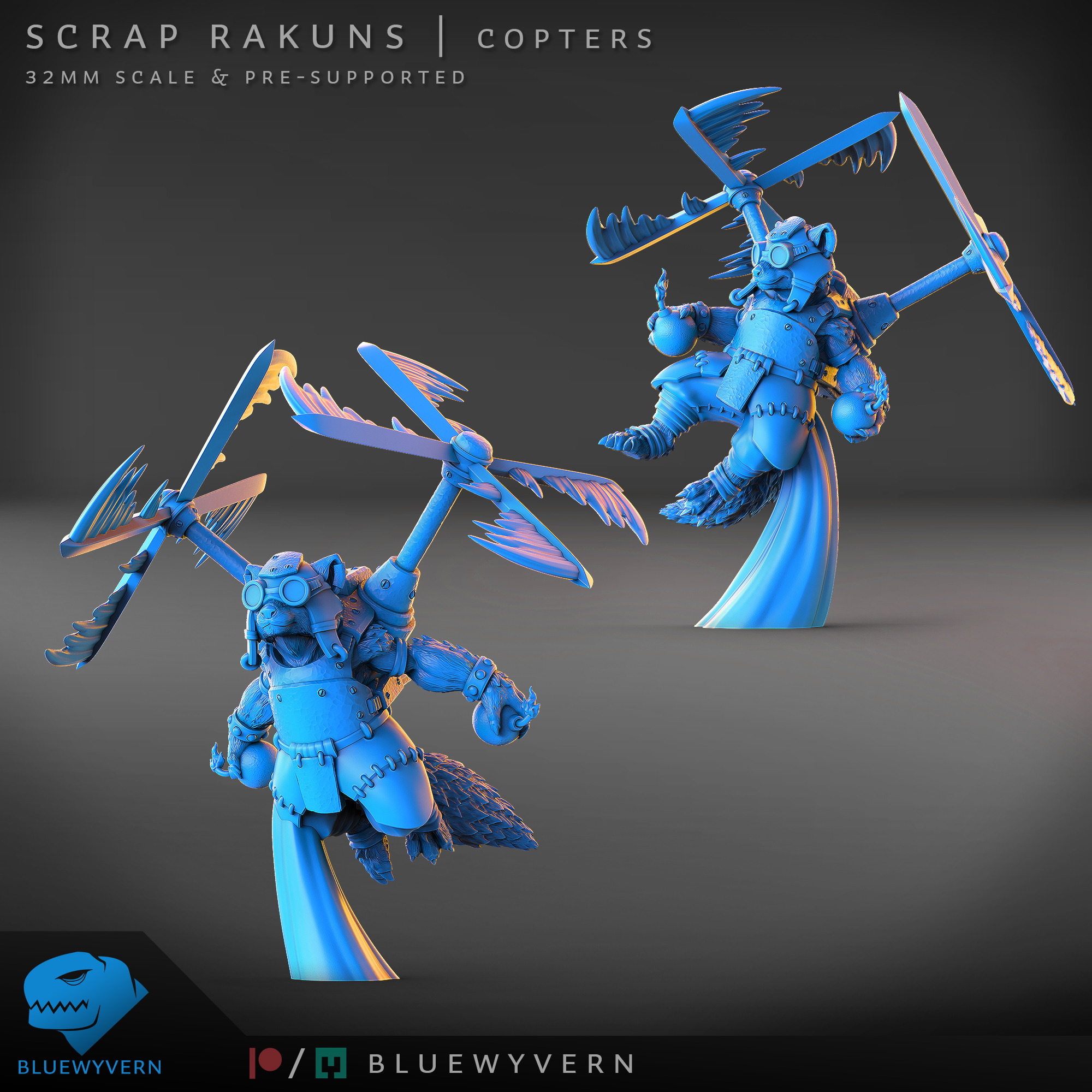 Scrap Rakuns - Copters (Modular)