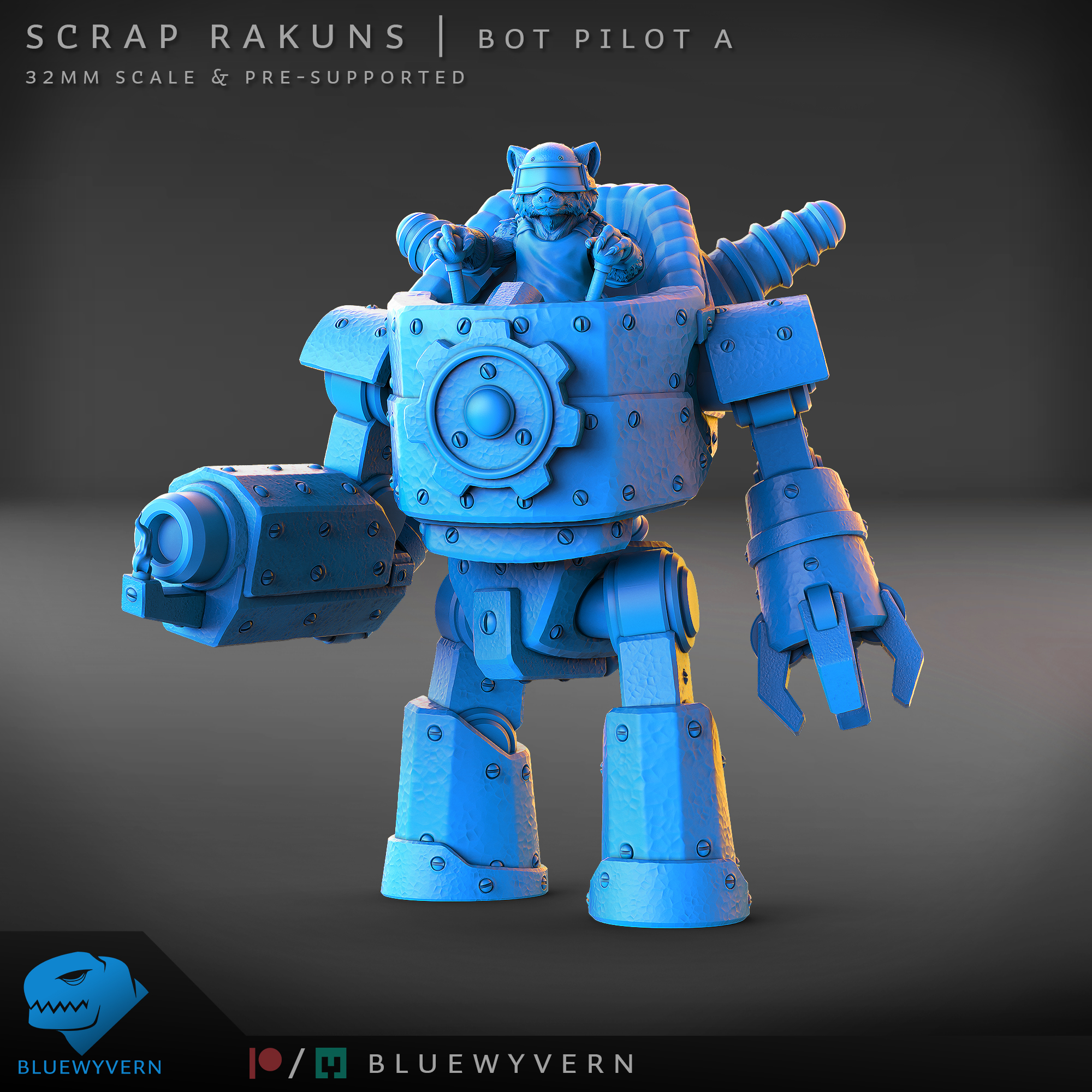 Scrap Rakuns - Bot Pilot A